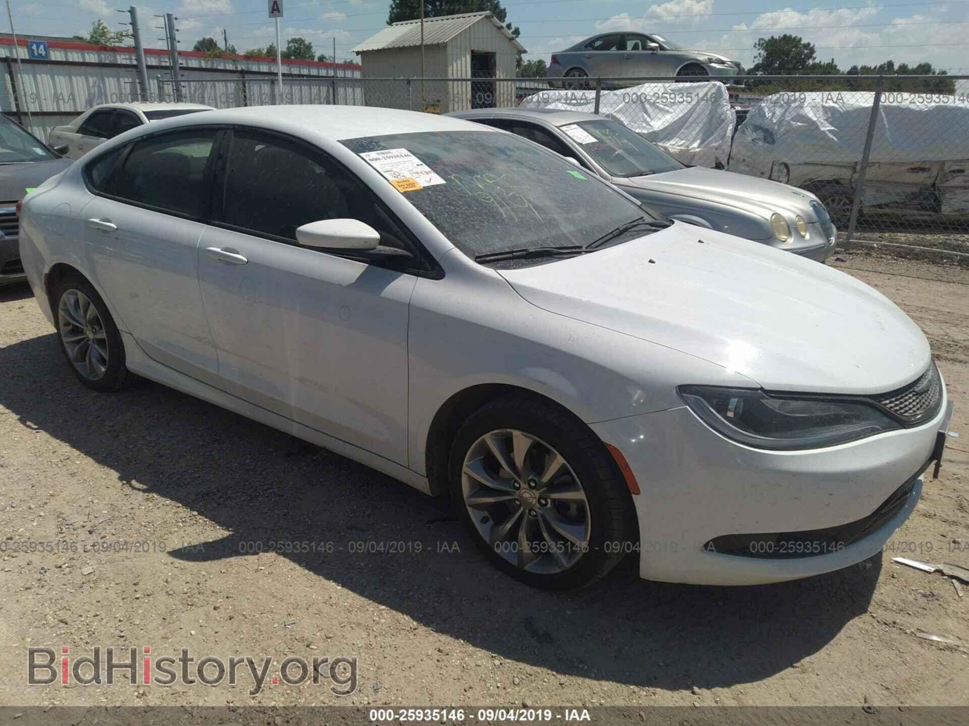 Photo 1C3CCCBB3FN595348 - CHRYSLER 200 2015