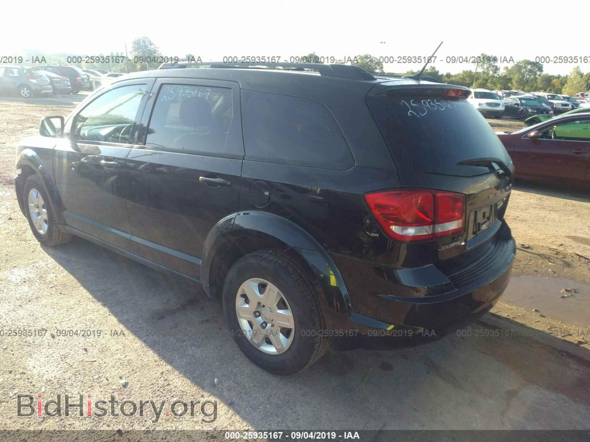 2012 DODGE JOURNEY - VIN: 3C4PDCAB7CT168245 - Фото 3