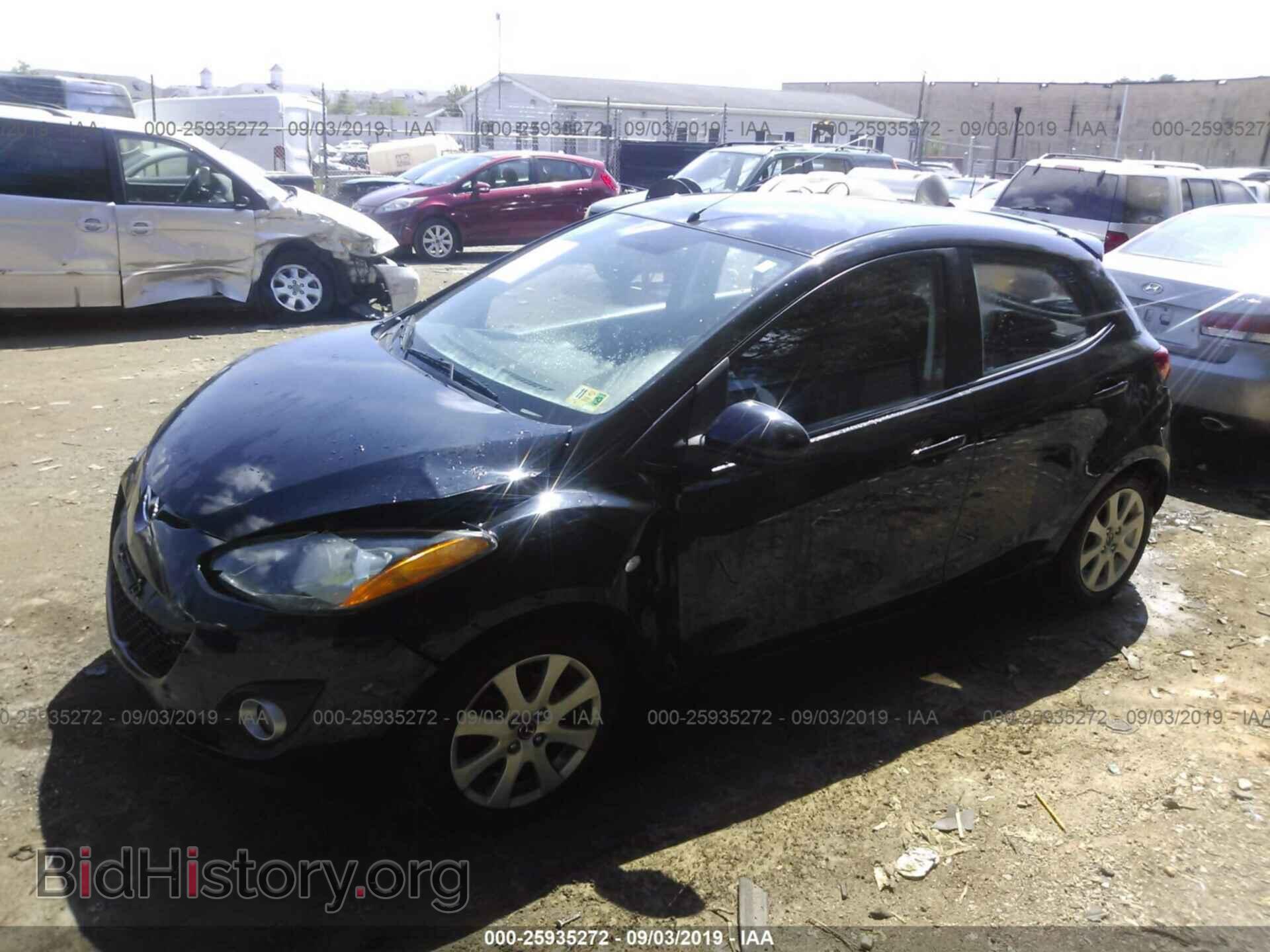 2013 MAZDA MAZDA2 - VIN: JM1DE1LY7D0158254 - Photo 2