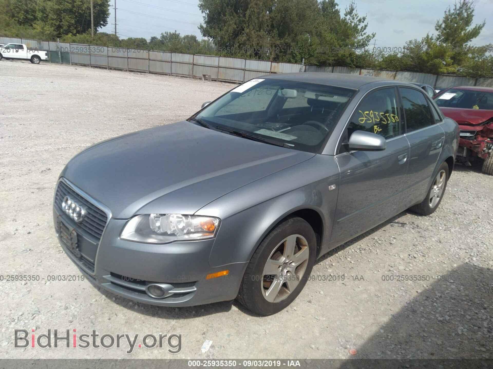 2006 AUDI A4 - VIN: WAUAF78E06A053230 - Фото 2