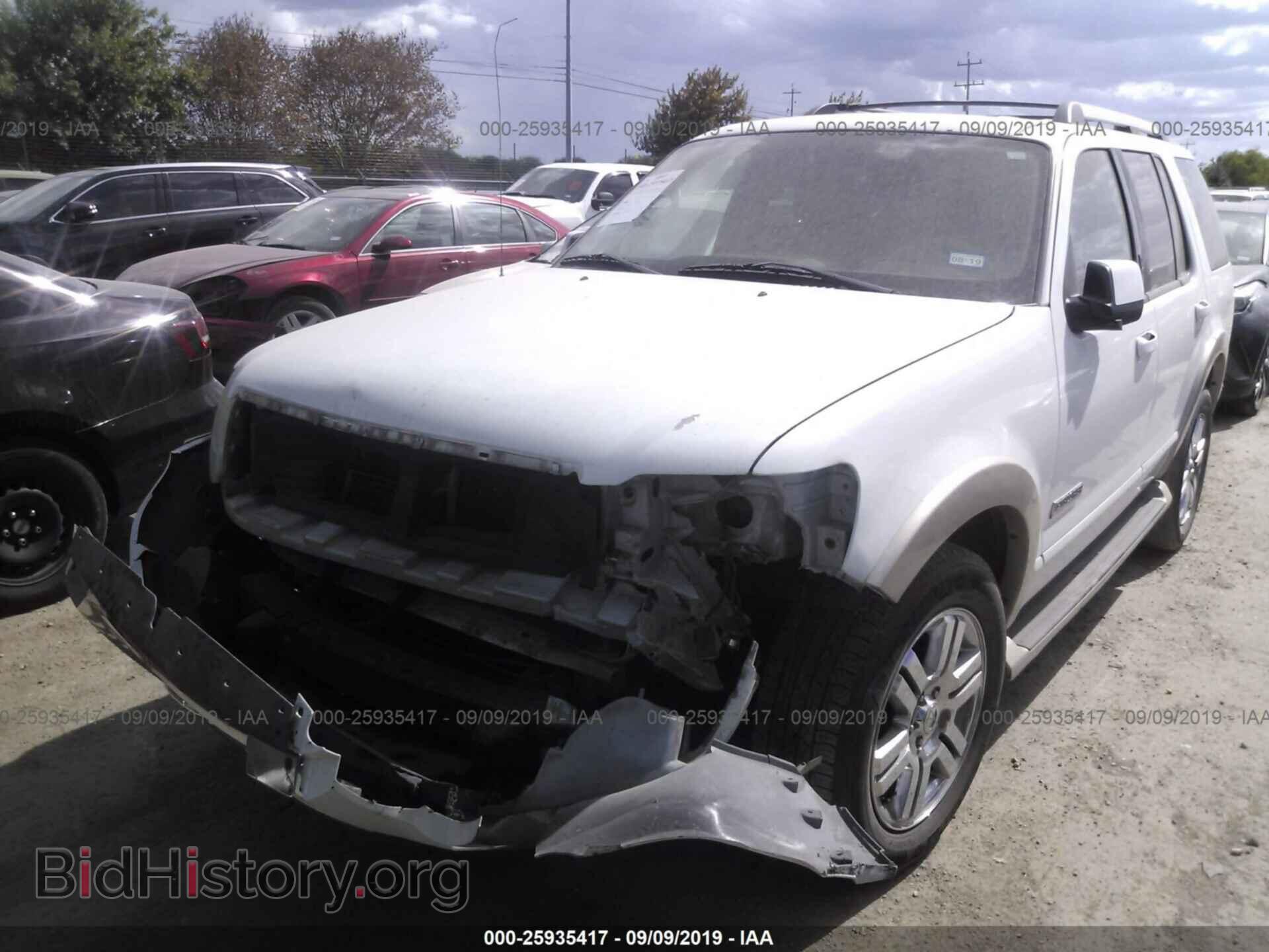 2007 FORD EXPLORER - VIN: 1FMEU64E07UA59406 - Фото 2