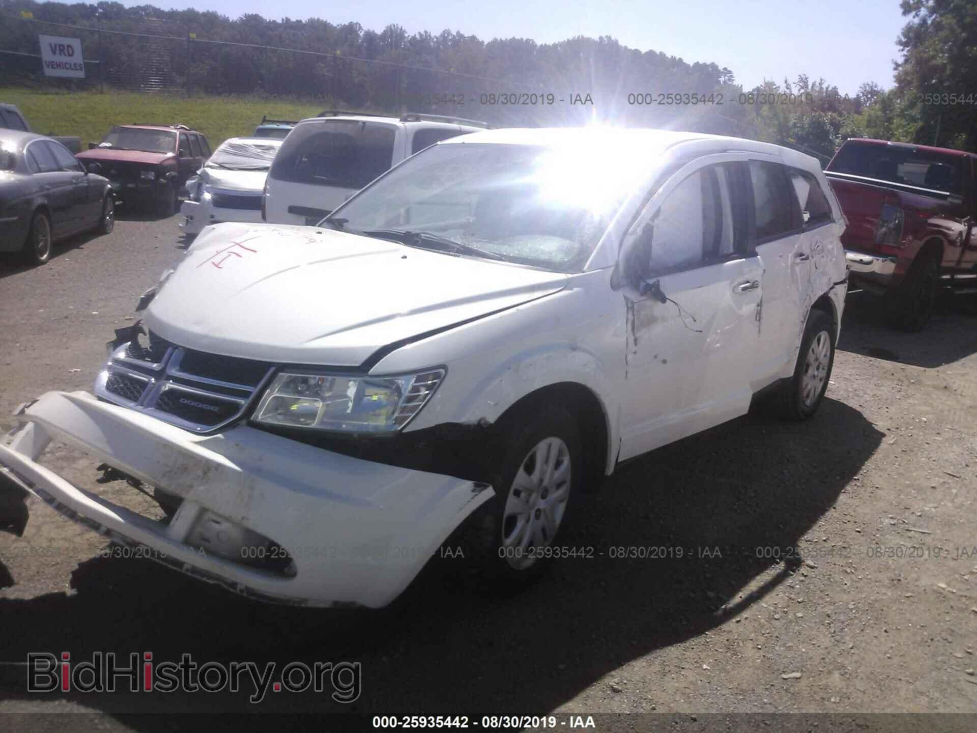 2015 DODGE JOURNEY - VIN: 3C4PDCAB7FT557598 - Фото 2
