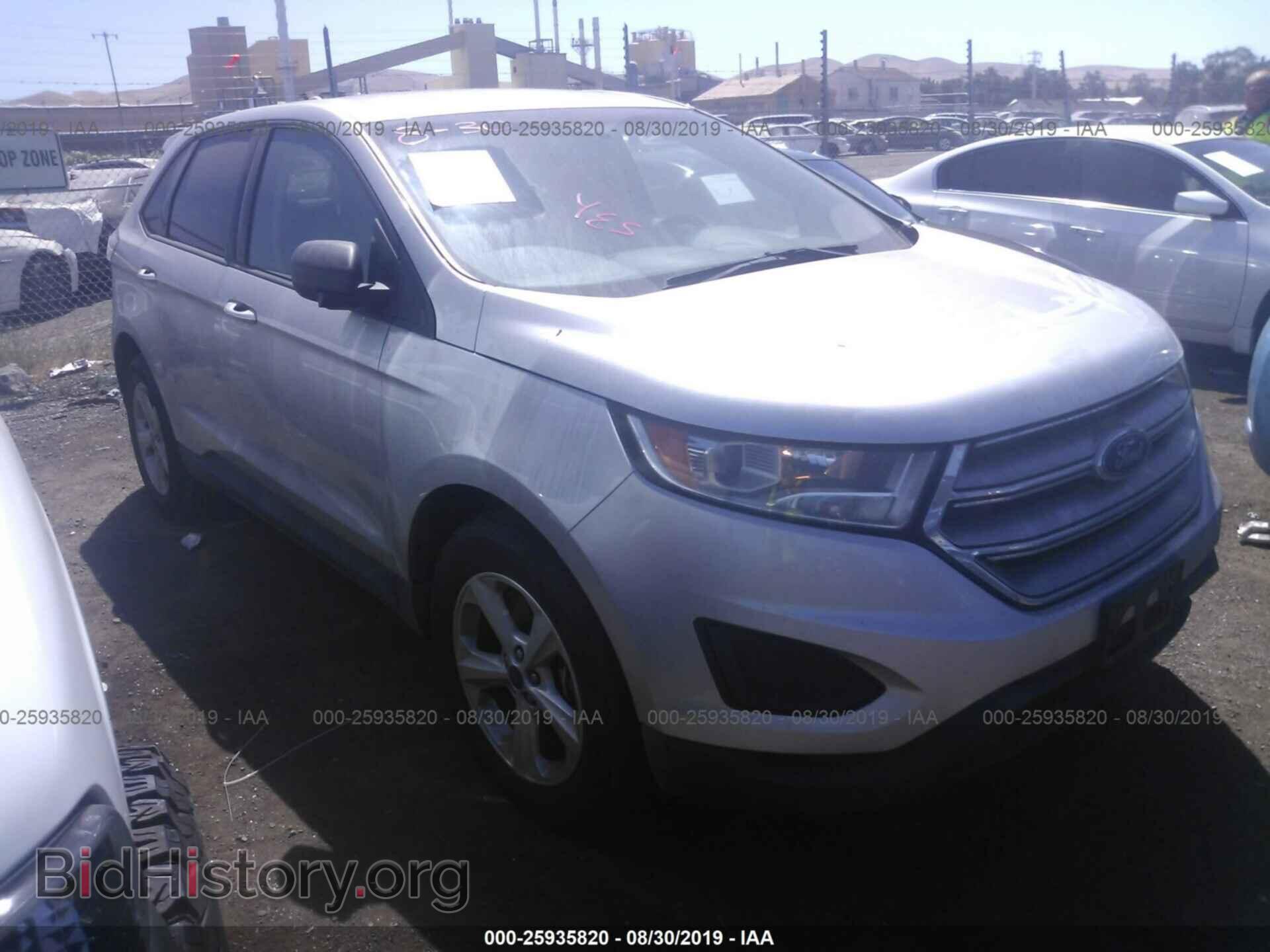 Фотография 2FMTK4G82FBB47868 - FORD EDGE 2015