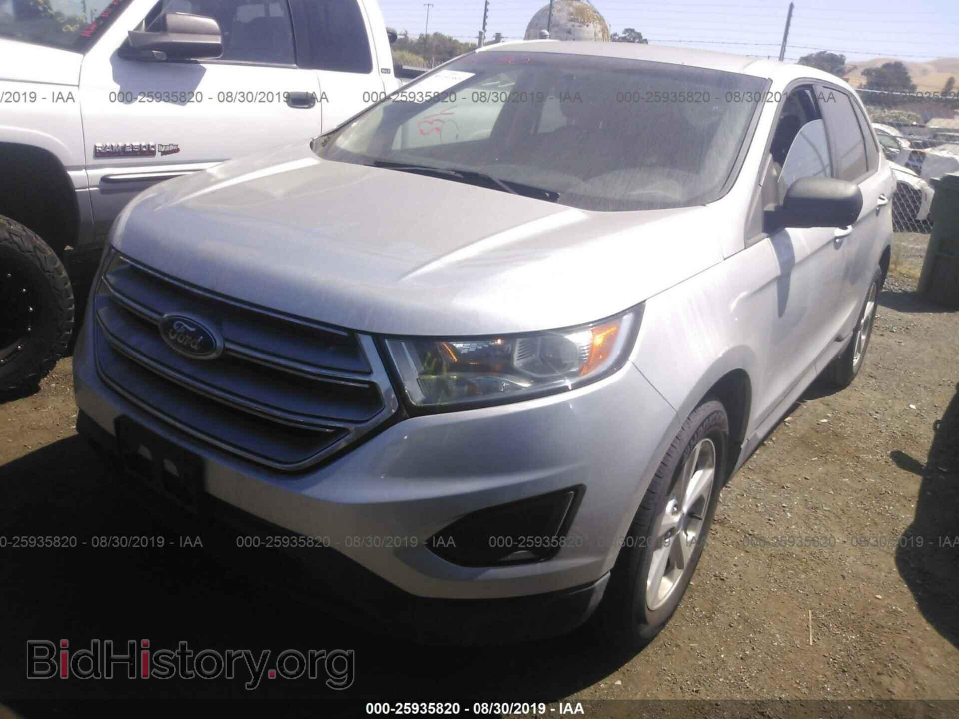 2015 FORD EDGE - VIN: 2FMTK4G82FBB47868 - Photo 2