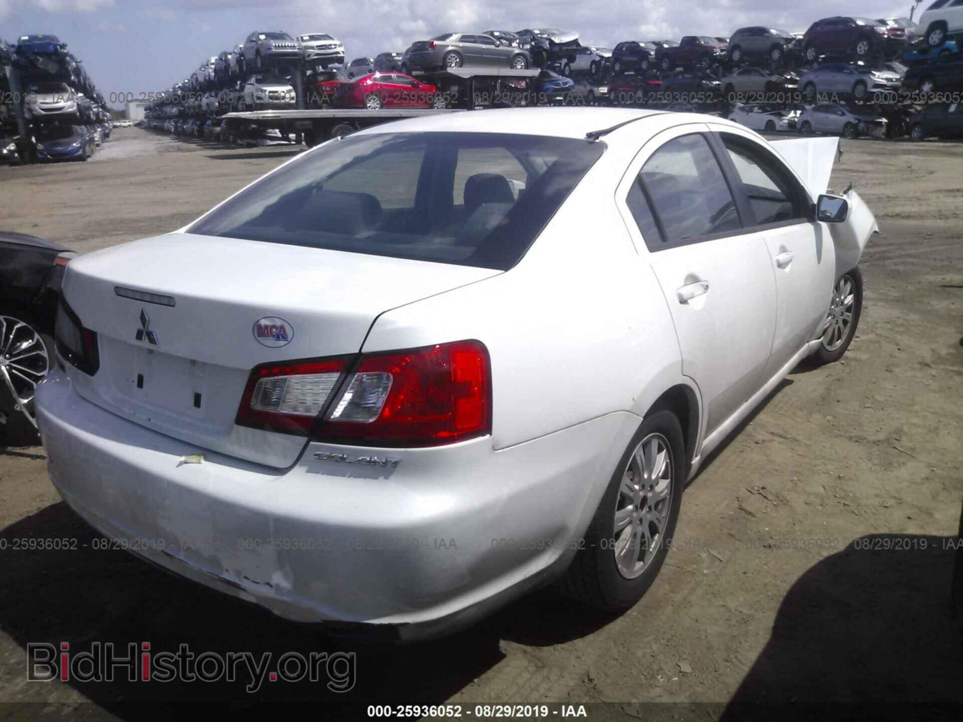 2012 MITSUBISHI GALANT - VIN: 4A32B2FF7CE017196 - Фото 4
