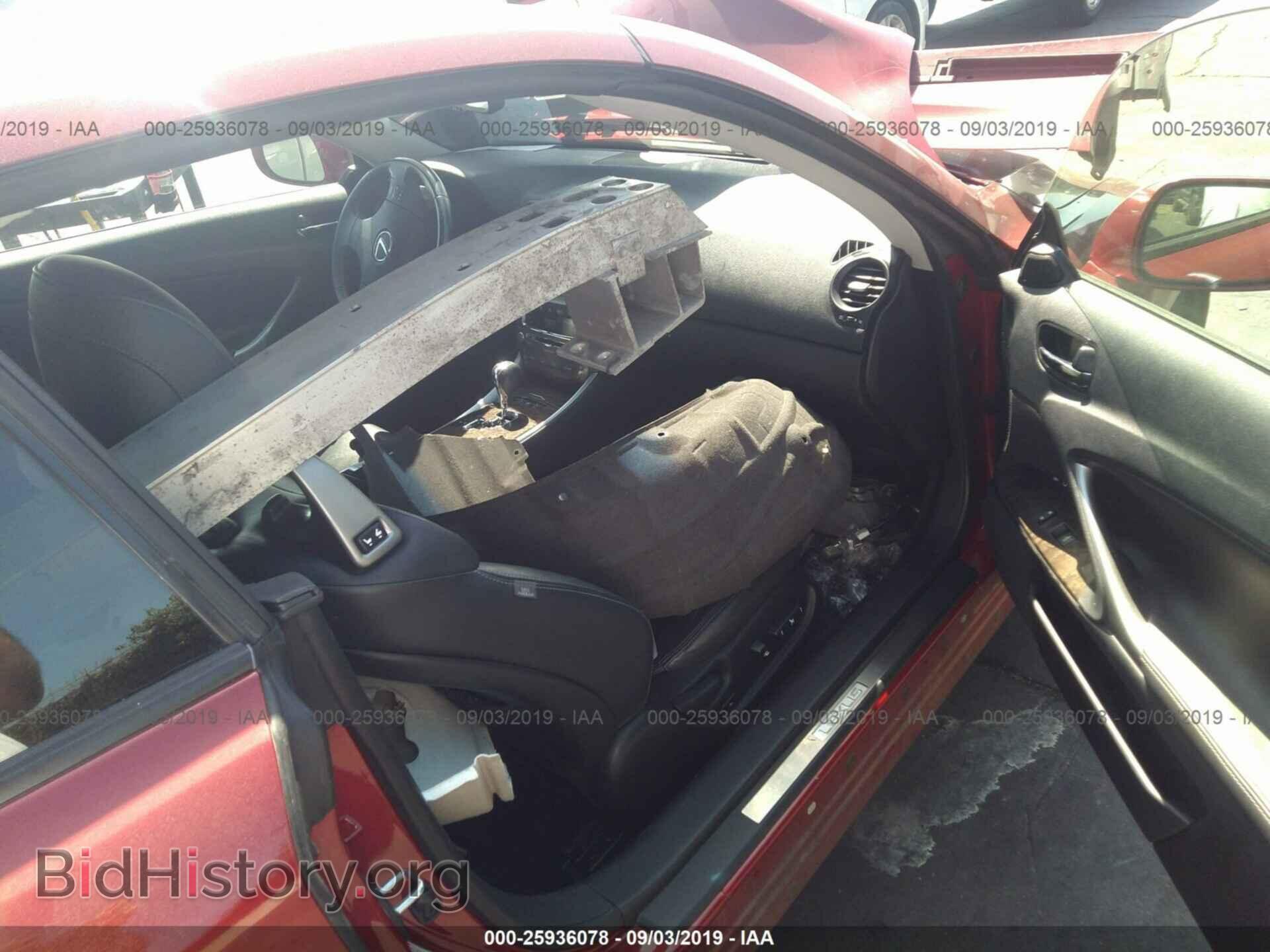 2010 LEXUS IS - VIN: JTHFF2C21A2506233 - Фото 5