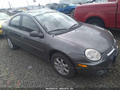 2005 Dodge NEON SXT, gray — VIN 1B3ES56C55D201652, IAAI