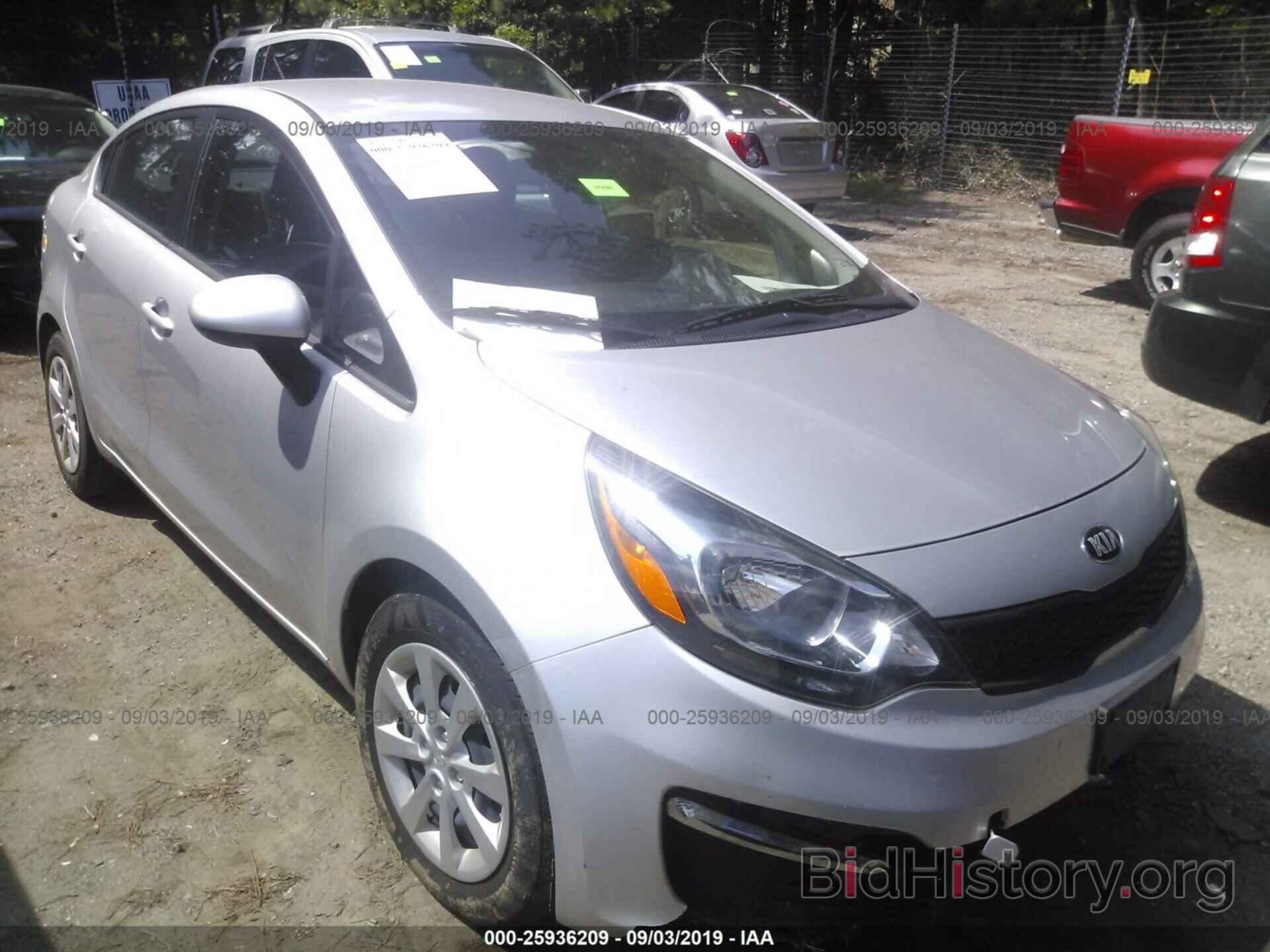 Photo KNADM4A34H6118404 - KIA RIO 2017