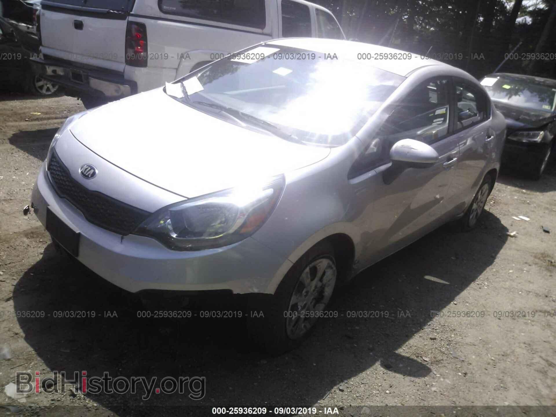 2017 KIA RIO - VIN: KNADM4A34H6118404 - Фото 2
