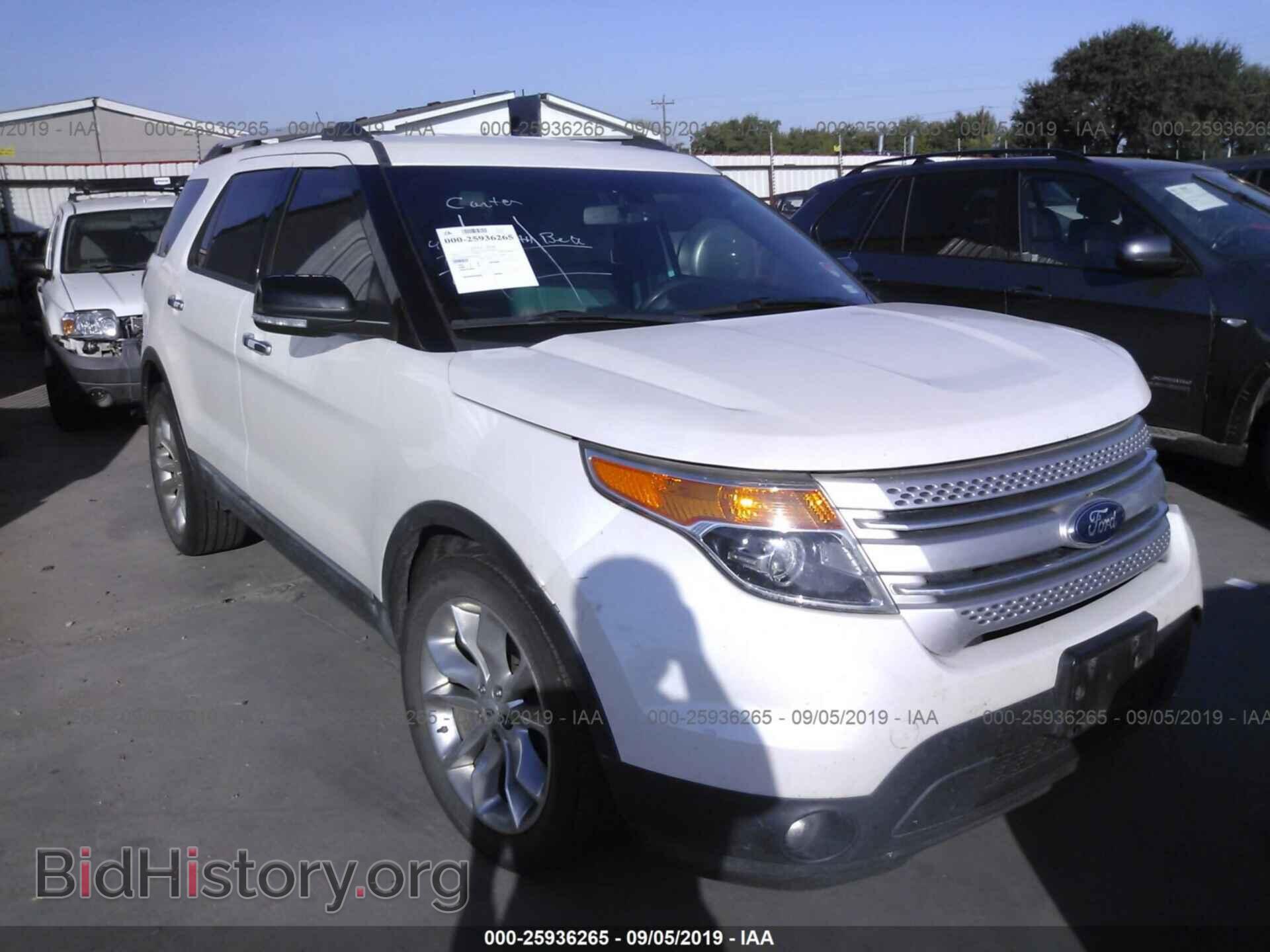 Photo 1FM5K7D88EGB89340 - FORD EXPLORER 2014