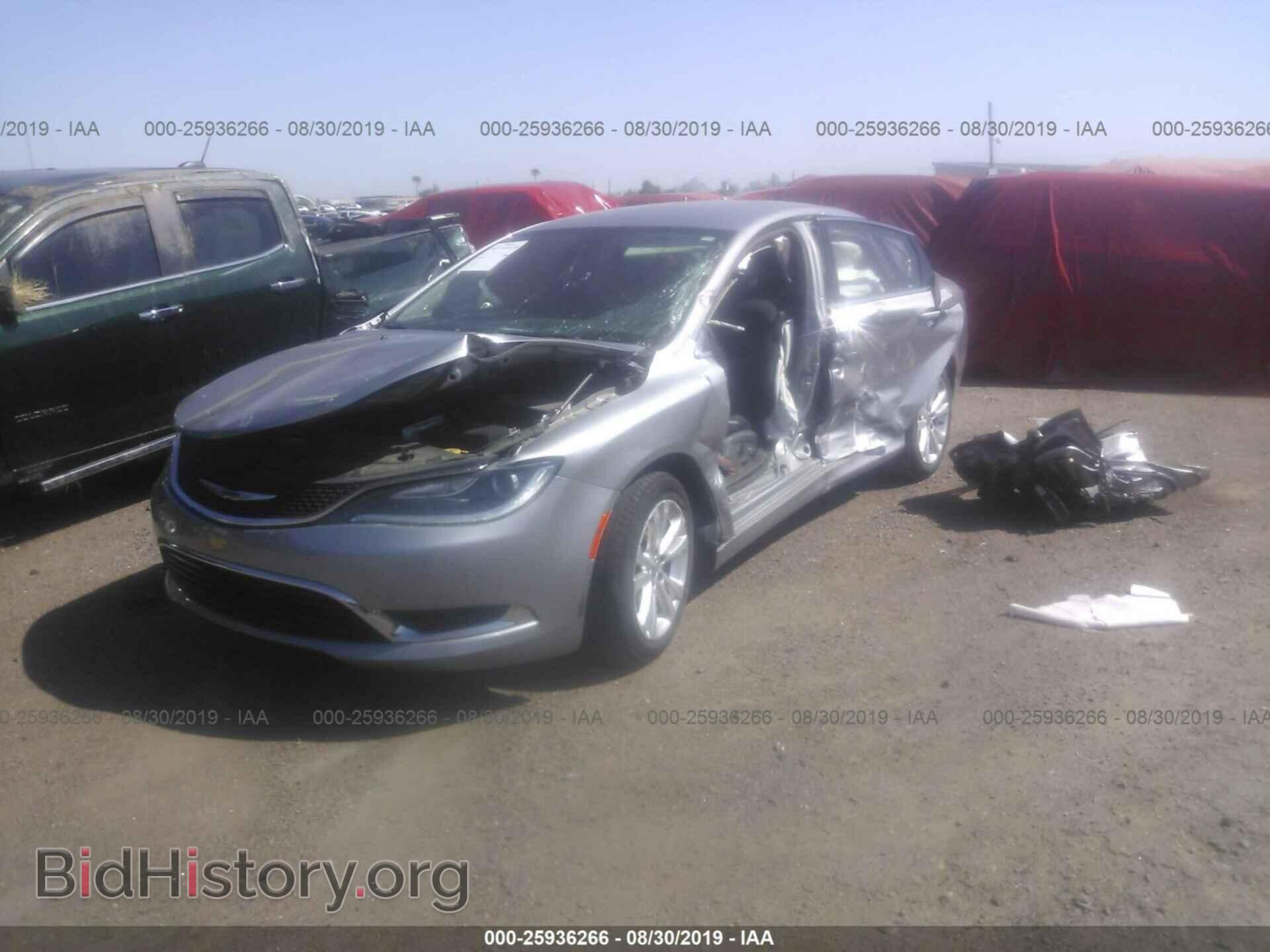 2016 CHRYSLER 200 - VIN: 1C3CCCAB2GN153485 - Фото 2