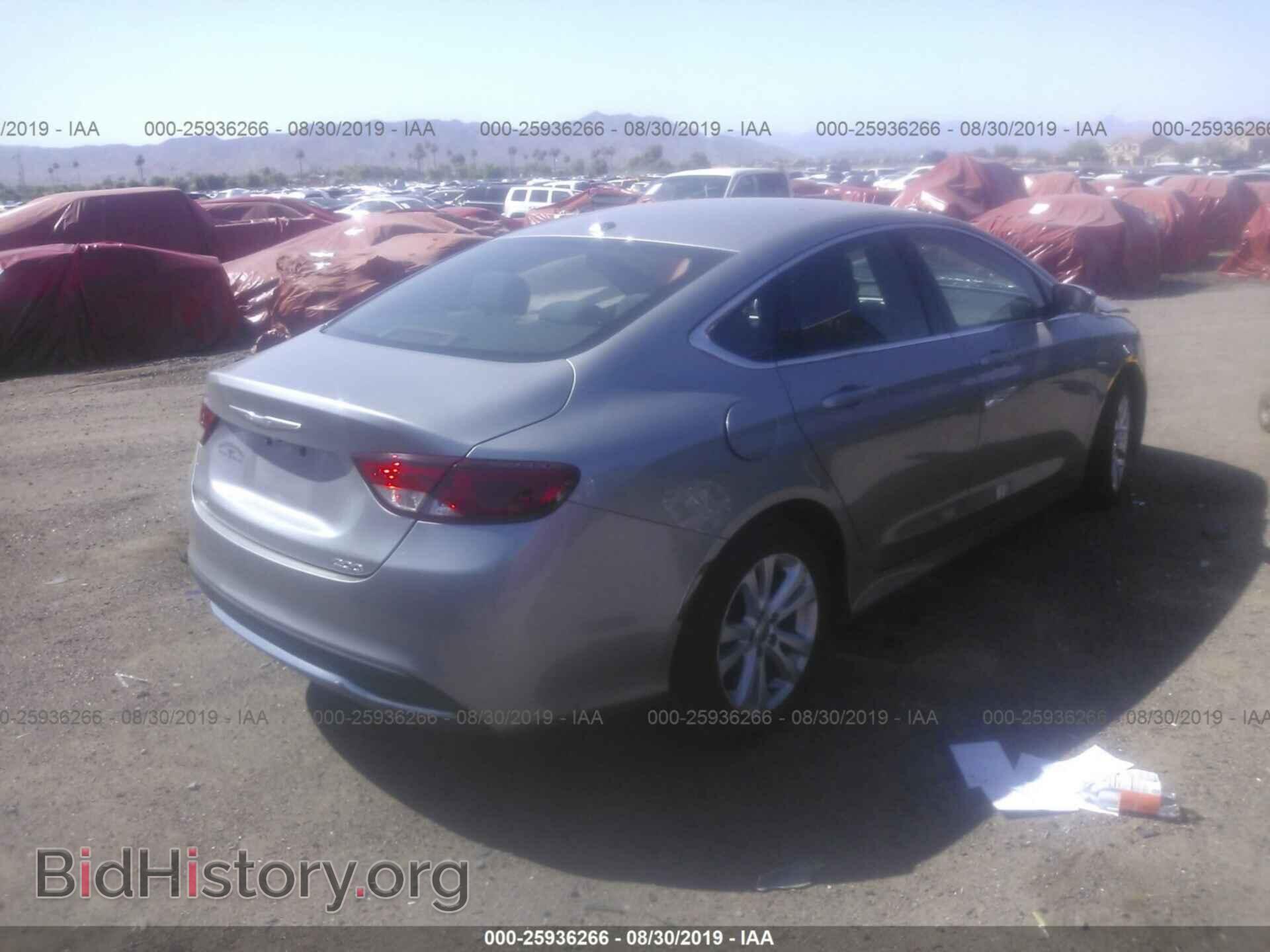 2016 CHRYSLER 200 - VIN: 1C3CCCAB2GN153485 - Фото 4