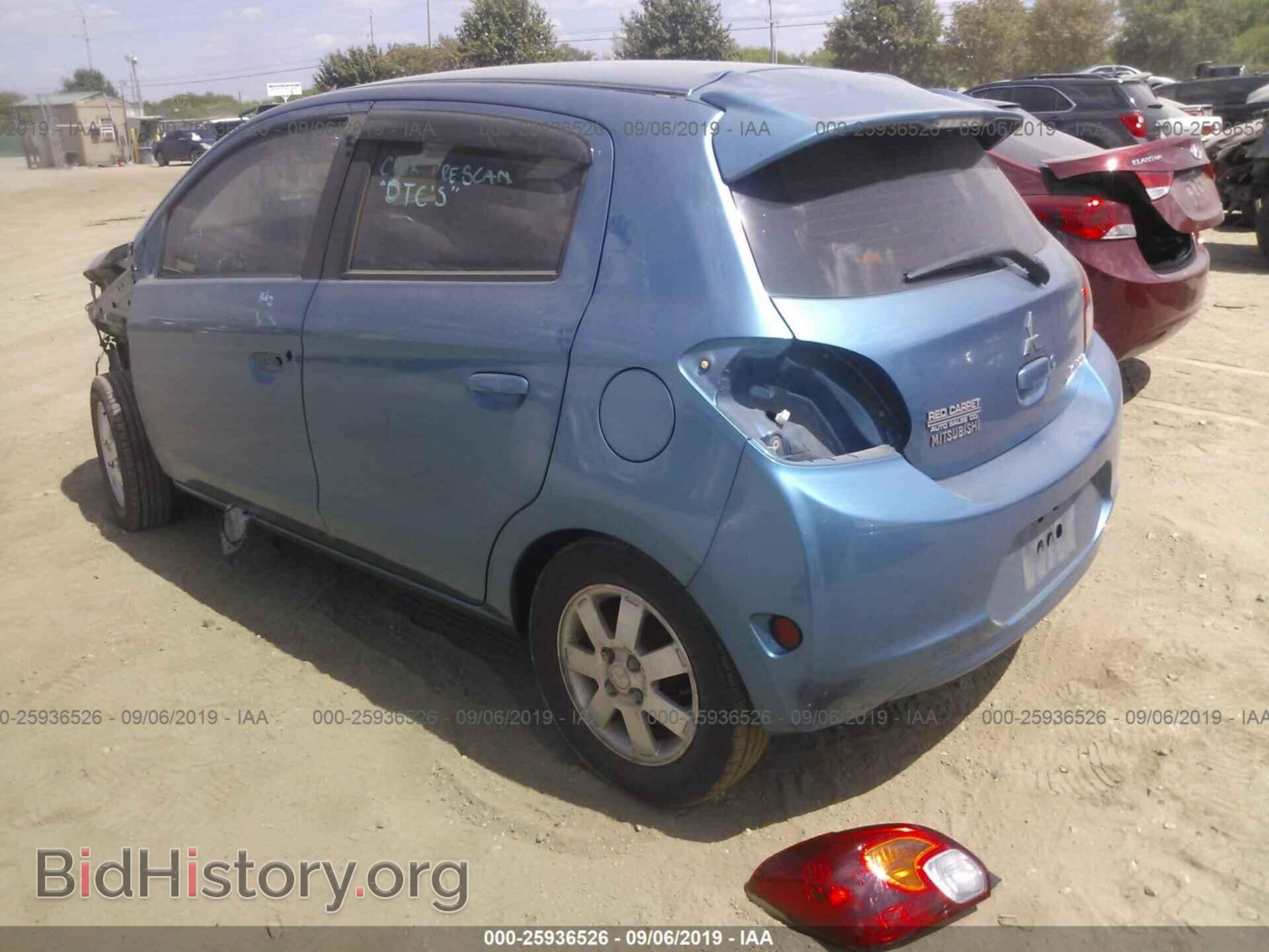 2014 MITSUBISHI MIRAGE - VIN: ML32A4HJ7EH012796 - Фото 3