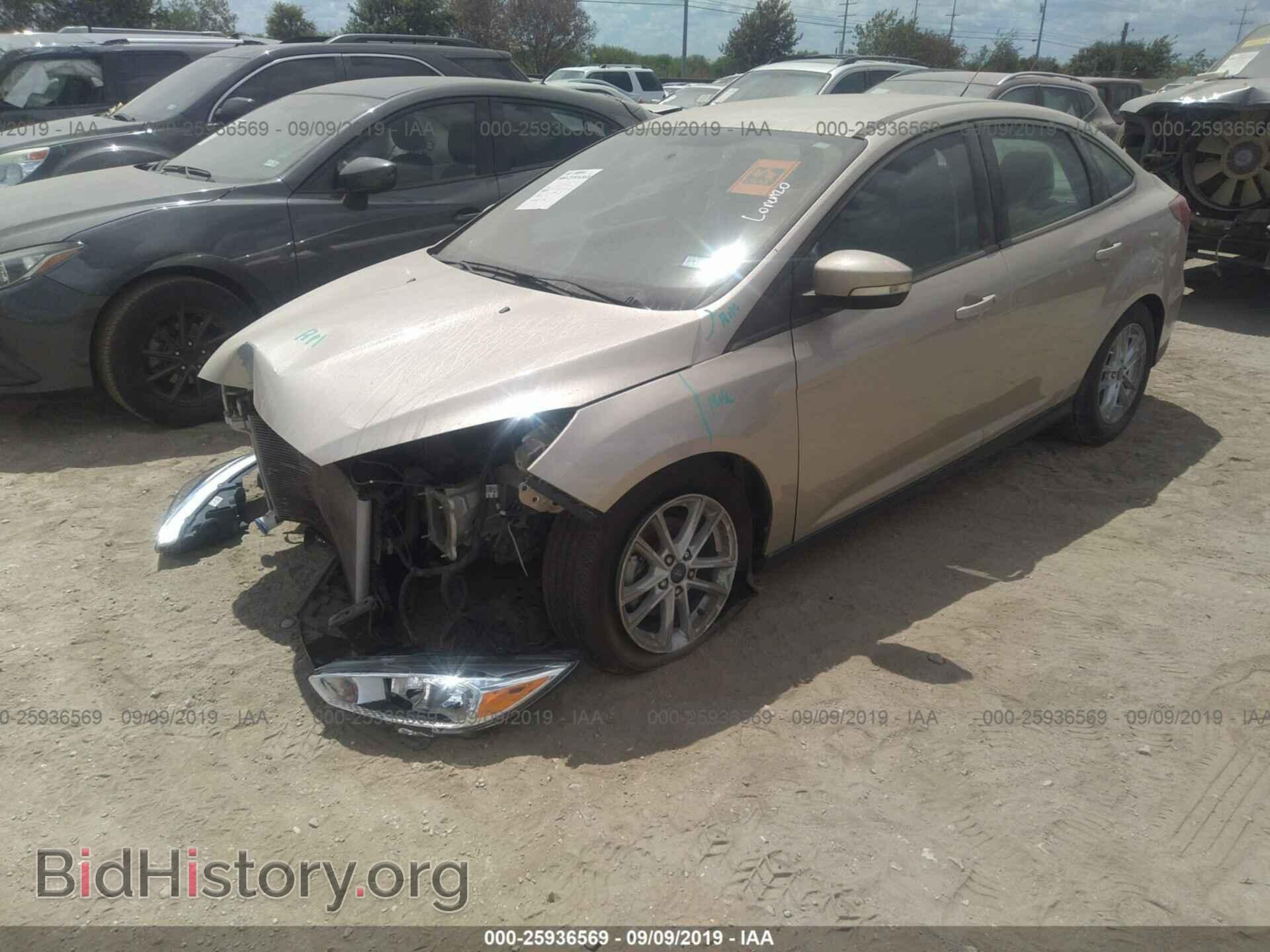 2017 FORD FOCUS - VIN: 1FADP3F24HL253975 - Фото 2