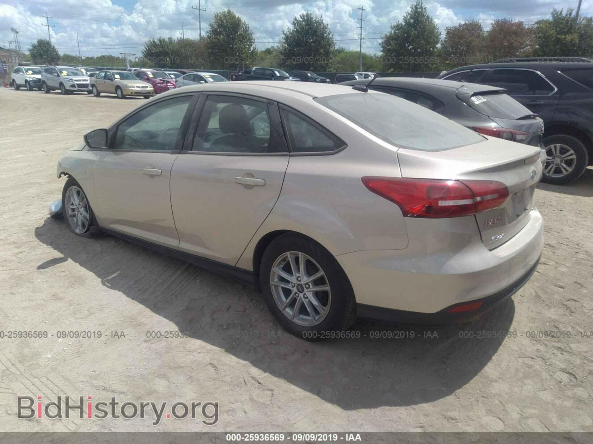 2017 FORD FOCUS - VIN: 1FADP3F24HL253975 - Фото 3