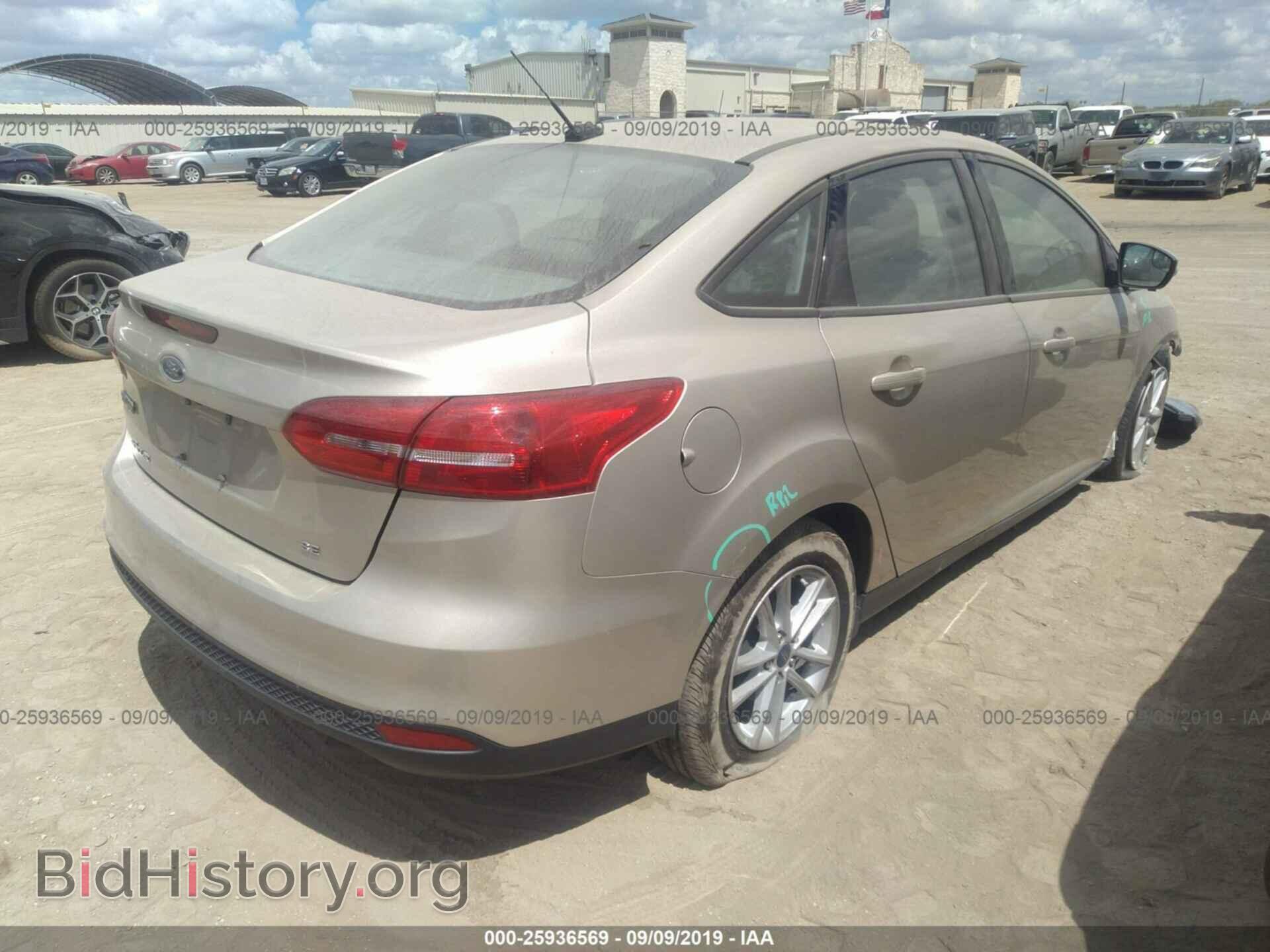 2017 FORD FOCUS - VIN: 1FADP3F24HL253975 - Фото 4