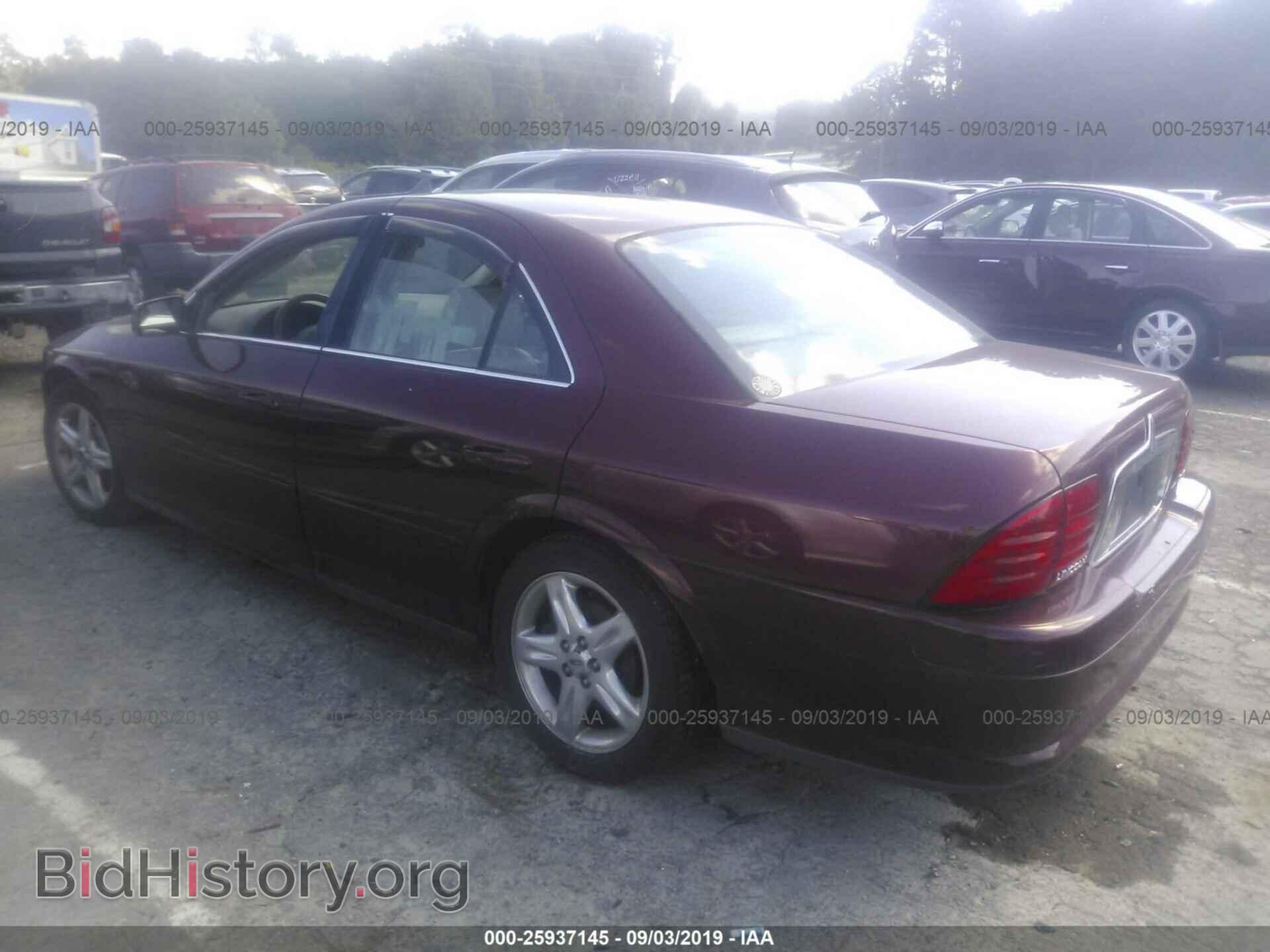 2002 LINCOLN LS - VIN: 1LNHM87A22Y655796 - Фото 3