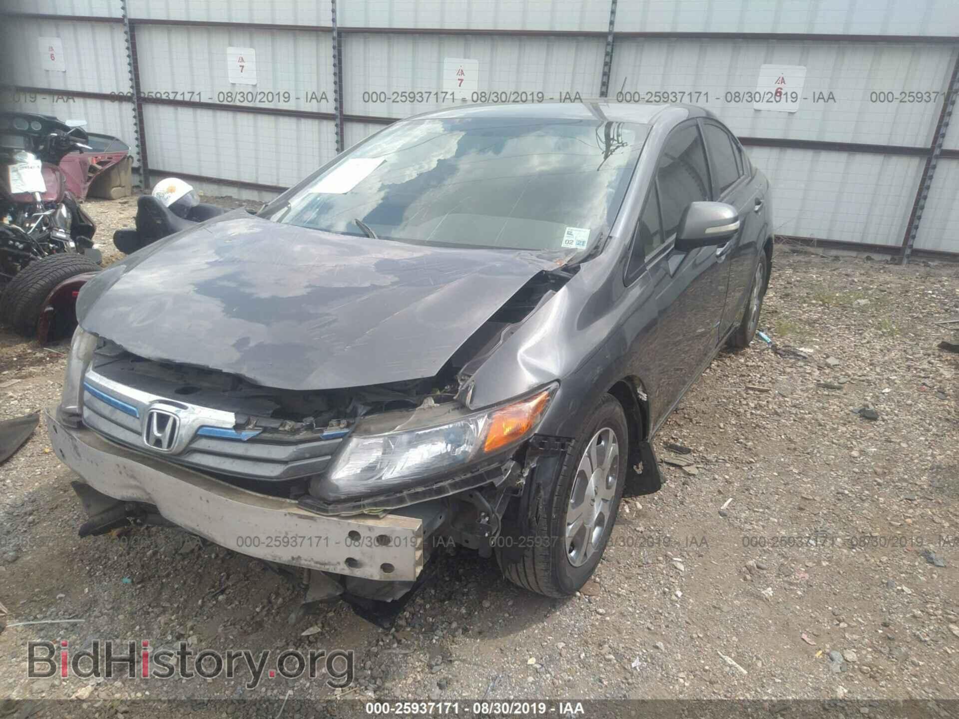 2012 HONDA CIVIC - VIN: JHMFB4F23CS005186 - Photo 2