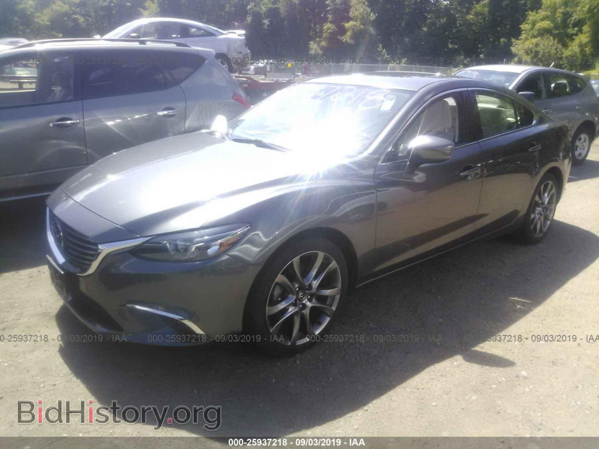 2017 MAZDA 6 - VIN: JM1GL1W53H1120878 - Фото 2
