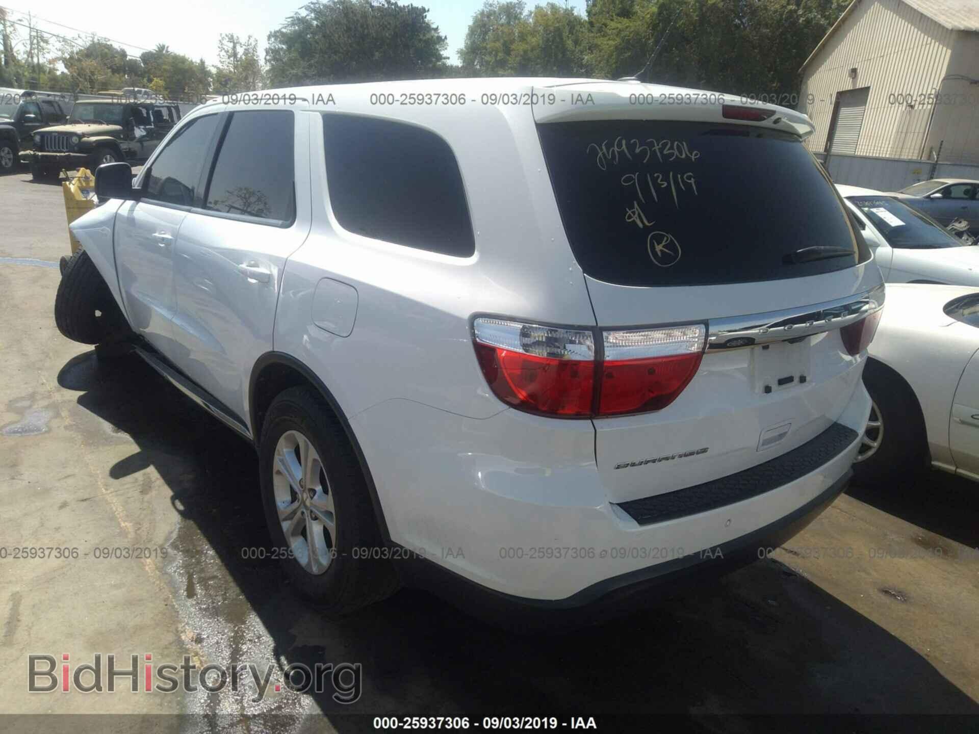 2013 DODGE DURANGO - VIN: 1C4RDHAG2DC653701 - Photo 3