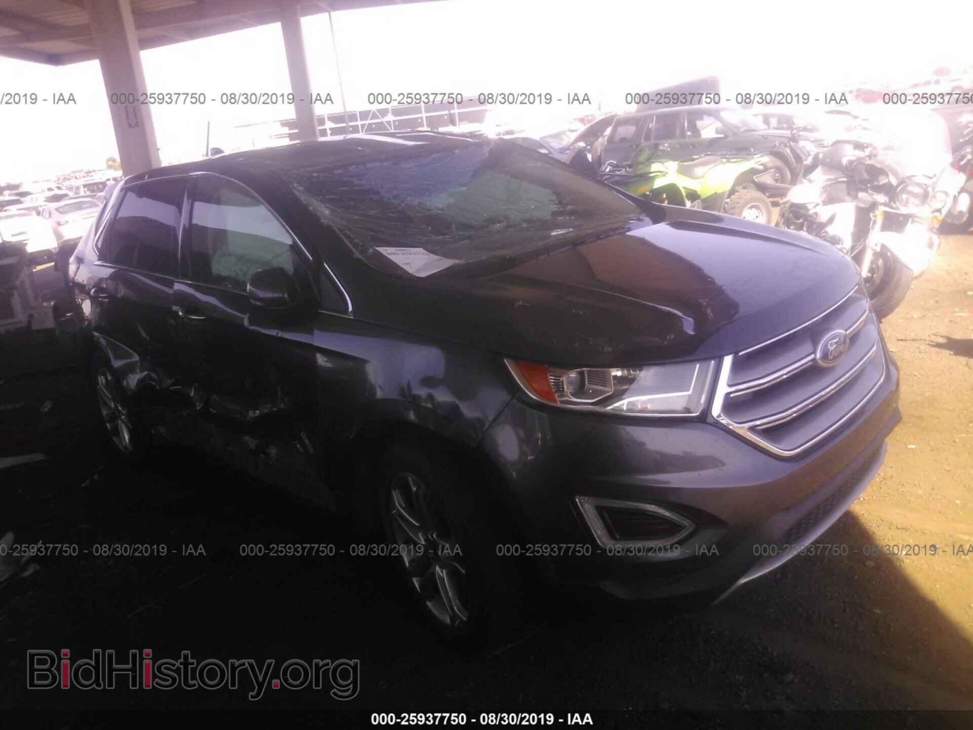 Фотография 2FMPK3K9XHBB29679 - FORD EDGE 2017