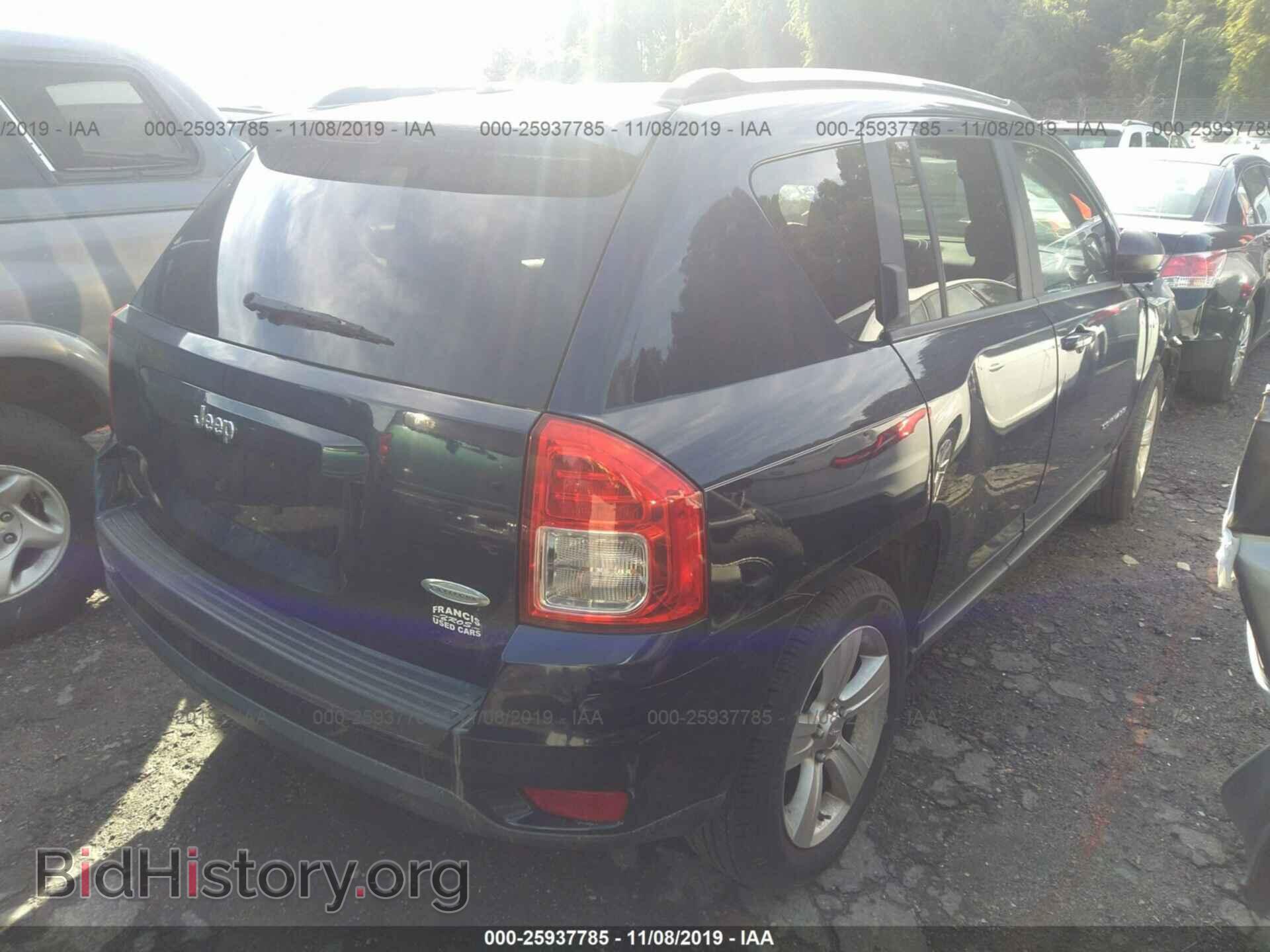 2012 JEEP COMPASS - VIN: 1C4NJCEB8CD642963 - Фото 4