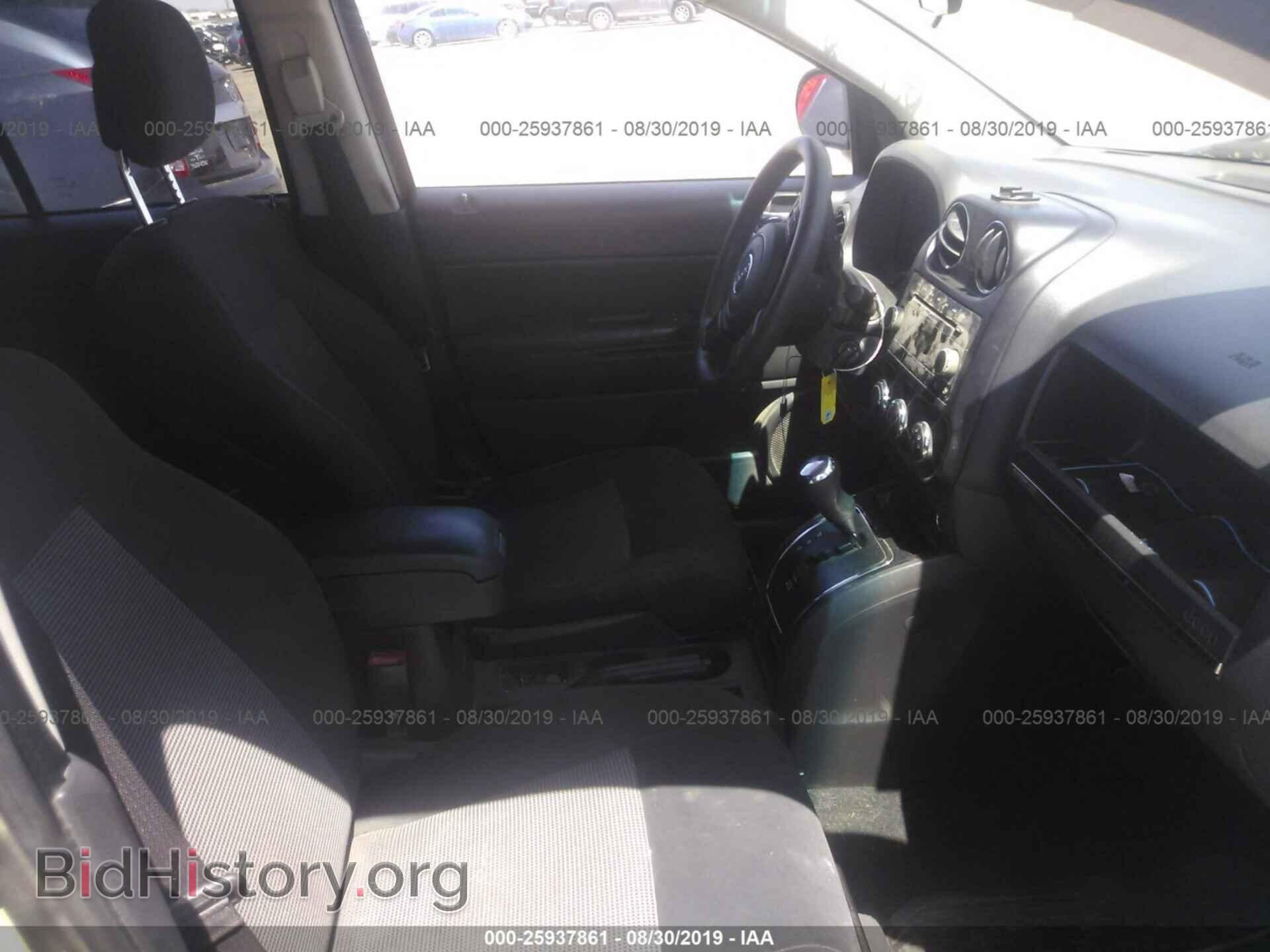 2012 JEEP COMPASS - VIN: 1C4NJCBA4CD557503 - Фото 5
