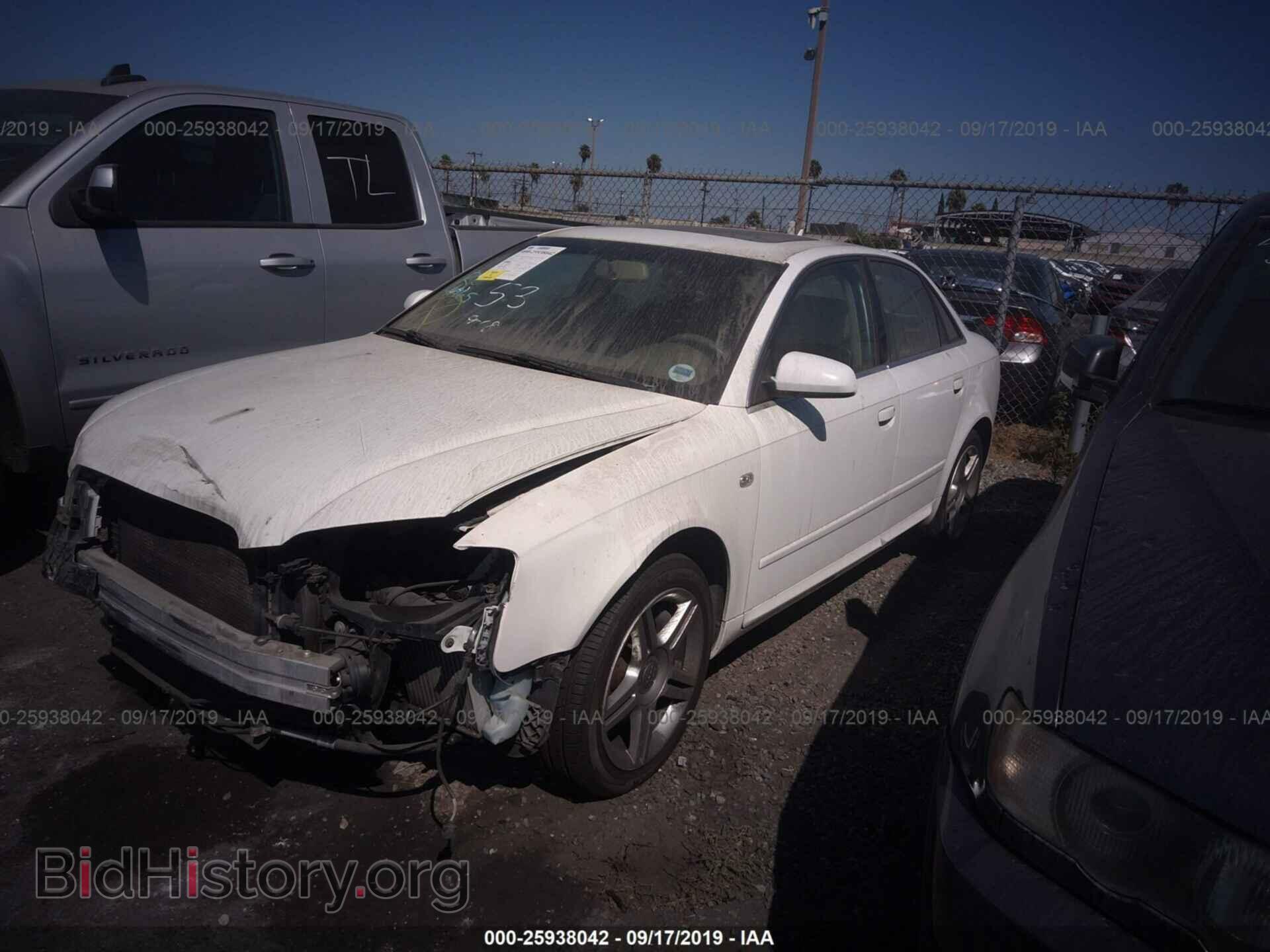 2008 AUDI A4 - VIN: WAUAF78E78A052871 - Фото 2