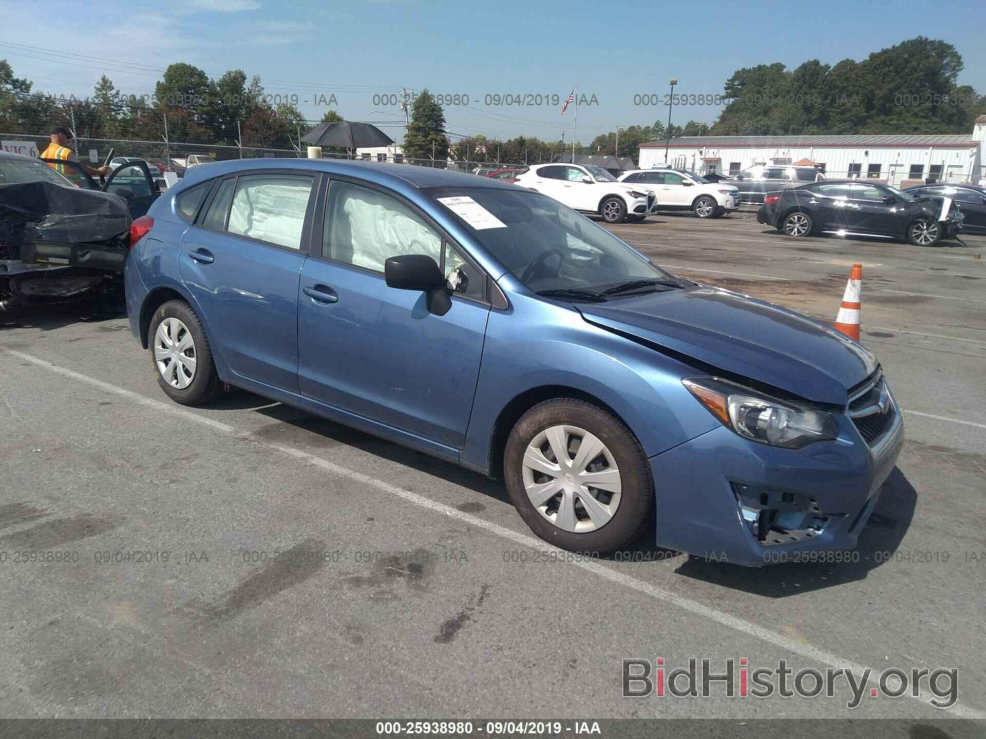 Photo JF1GPAA68G9270558 - SUBARU IMPREZA 2016