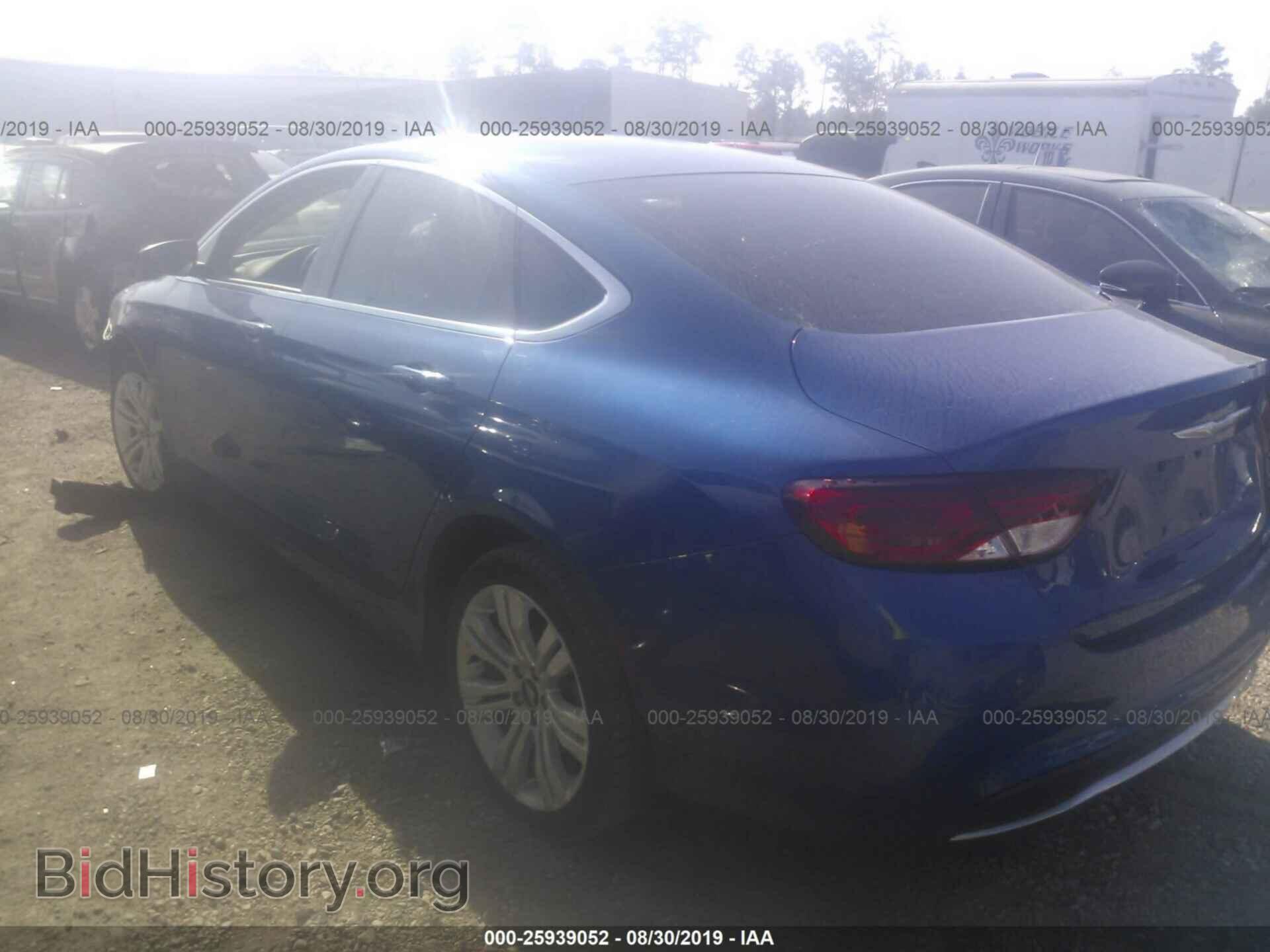 2015 CHRYSLER 200 - VIN: 1C3CCCABXFN683279 - Photo 3