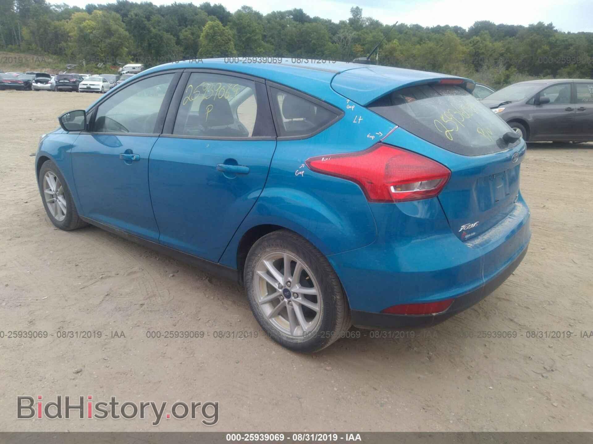 2016 FORD FOCUS - VIN: 1FADP3K22GL405286 - Фото 3