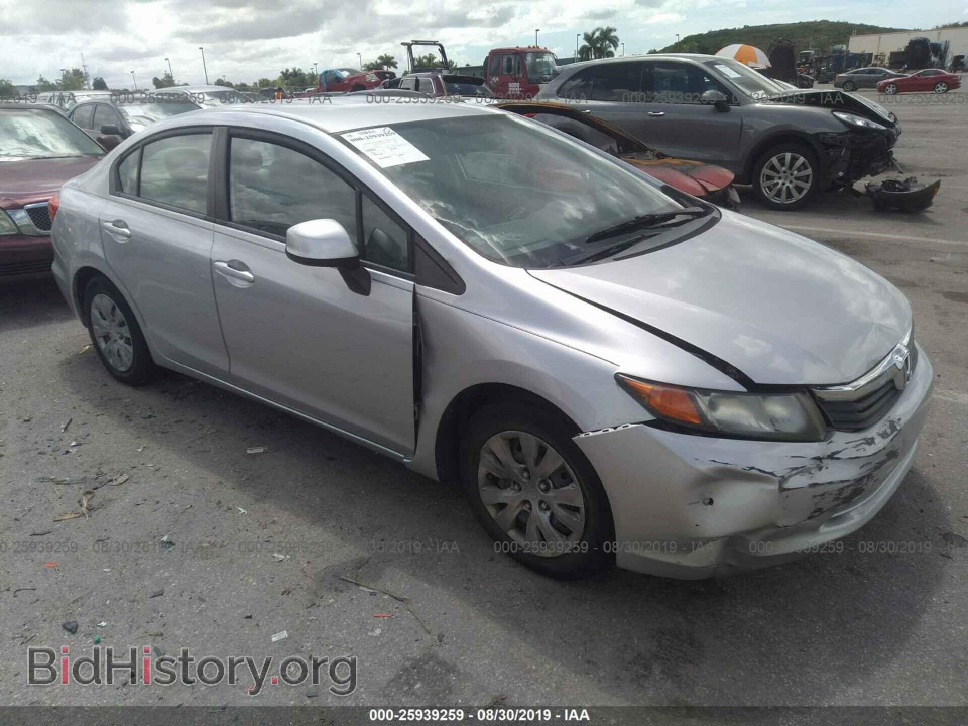 Фотография 19XFB2F57CE060467 - HONDA CIVIC 2012