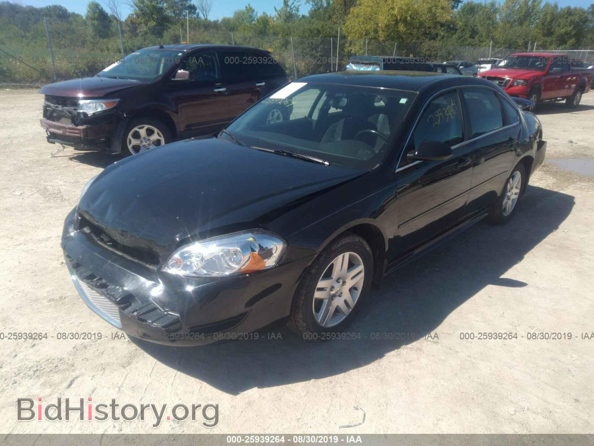 2012 CHEVROLET IMPALA - VIN: 2G1WB5E35C1147226 - Фото 2