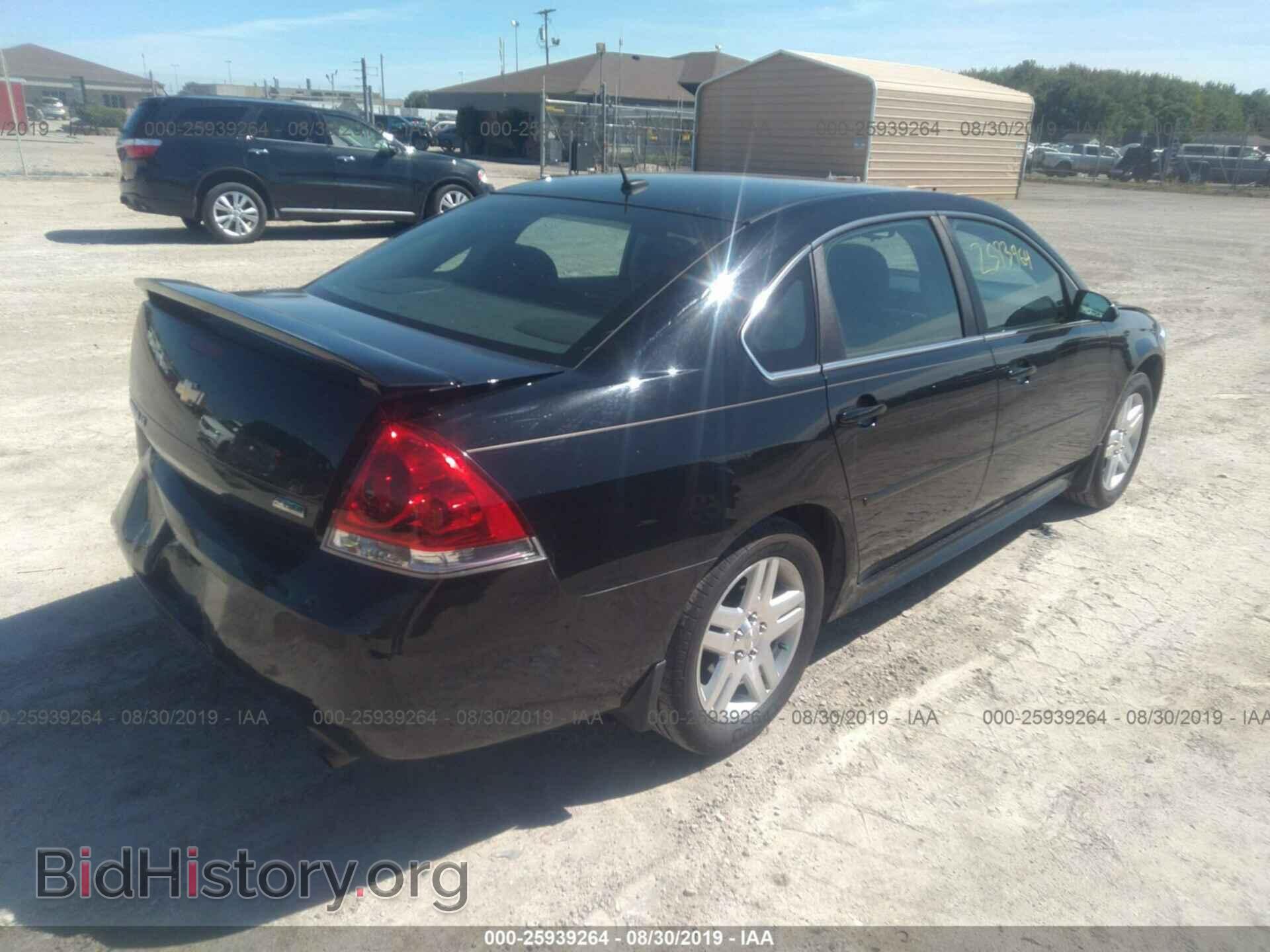 2012 CHEVROLET IMPALA - VIN: 2G1WB5E35C1147226 - Фото 4