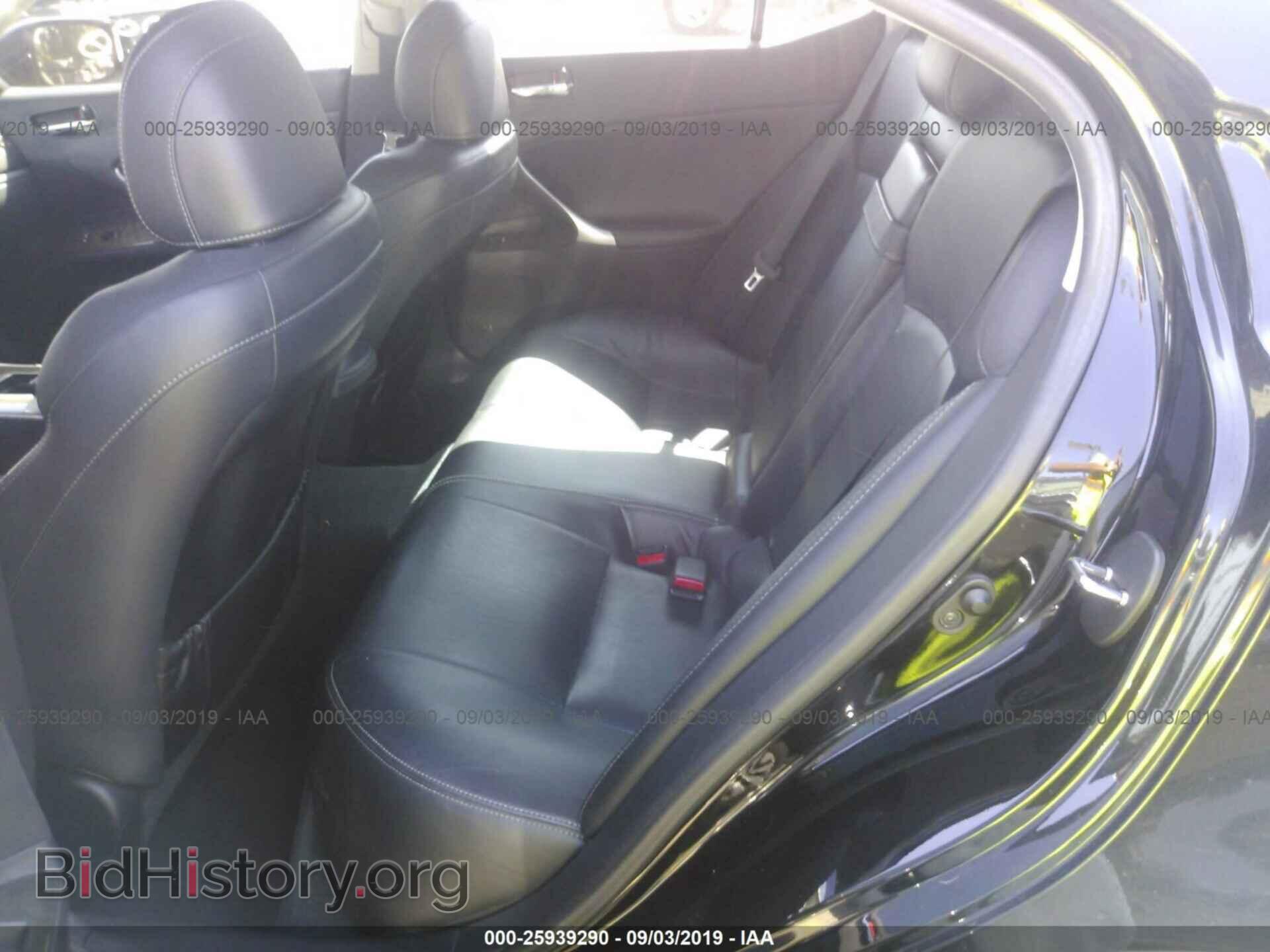 2011 LEXUS IS - VIN: JTHCF5C27B5045639 - Фото 8