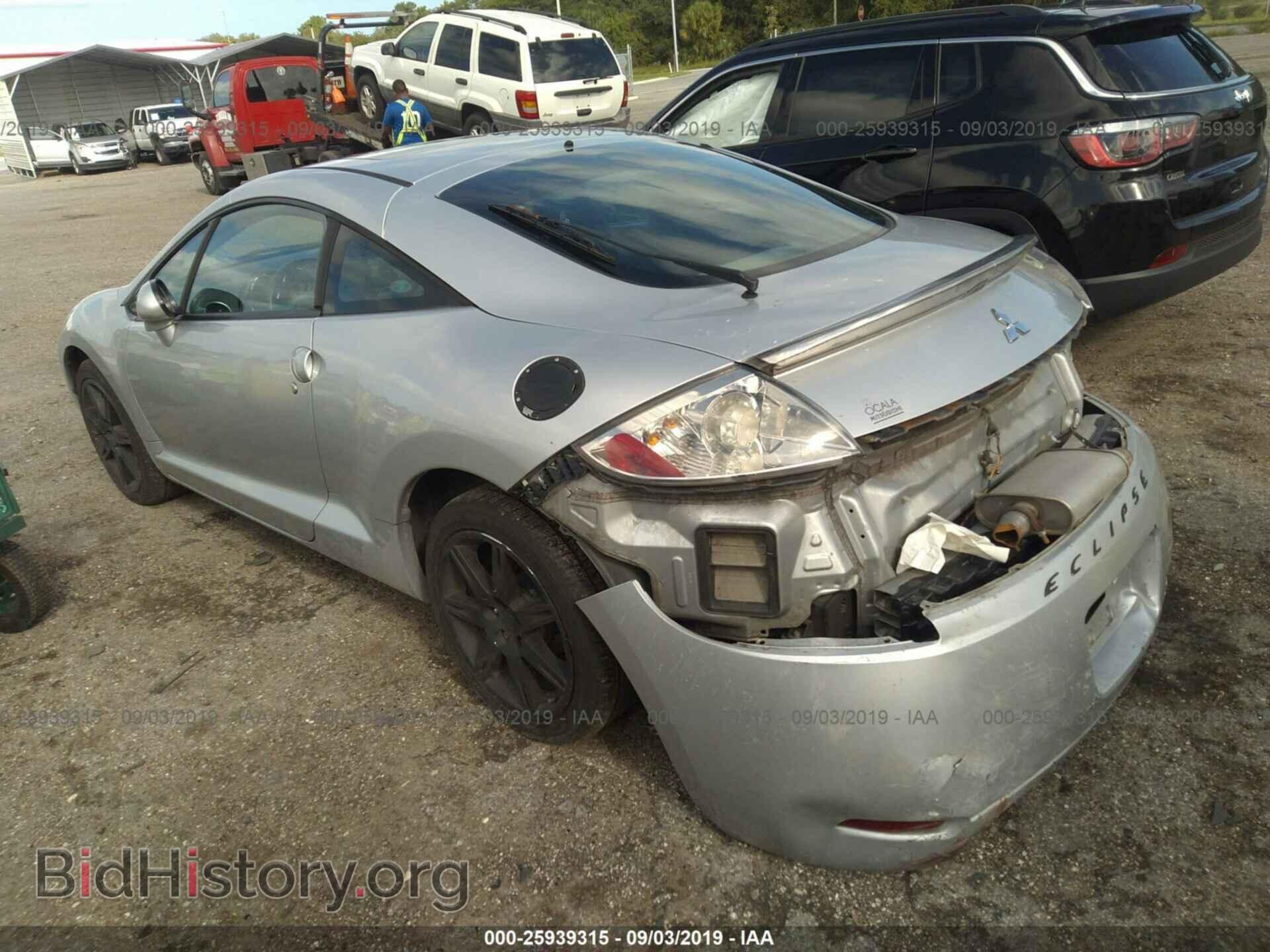 2007 MITSUBISHI ECLIPSE - VIN: 4A3AK64F67E071567 - Фото 3