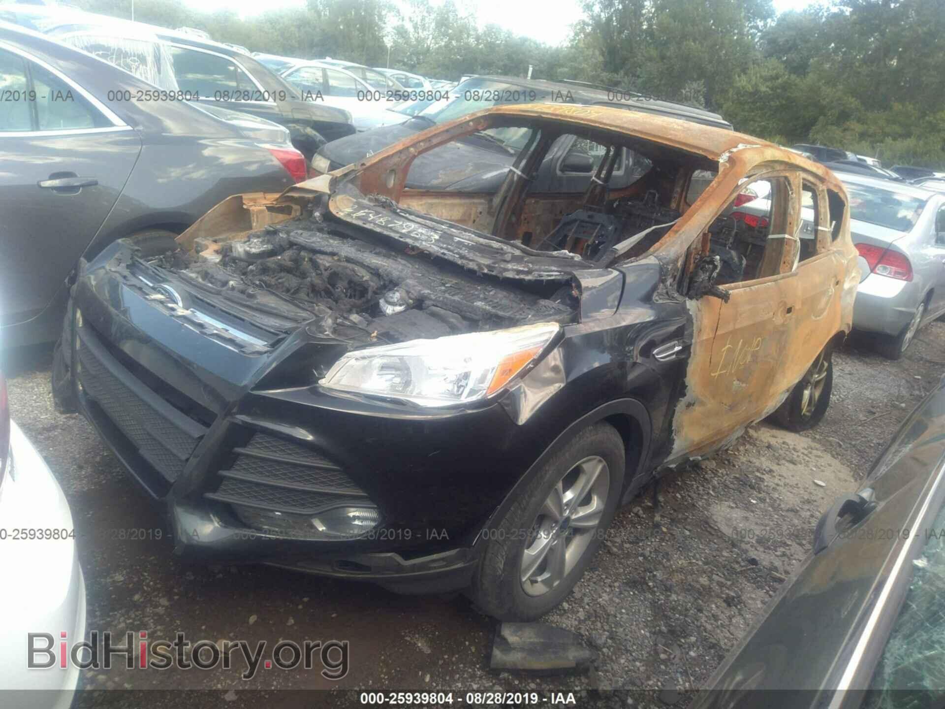 2014 FORD ESCAPE - VIN: 1FMCU9GX4EUB95590 - Фото 2