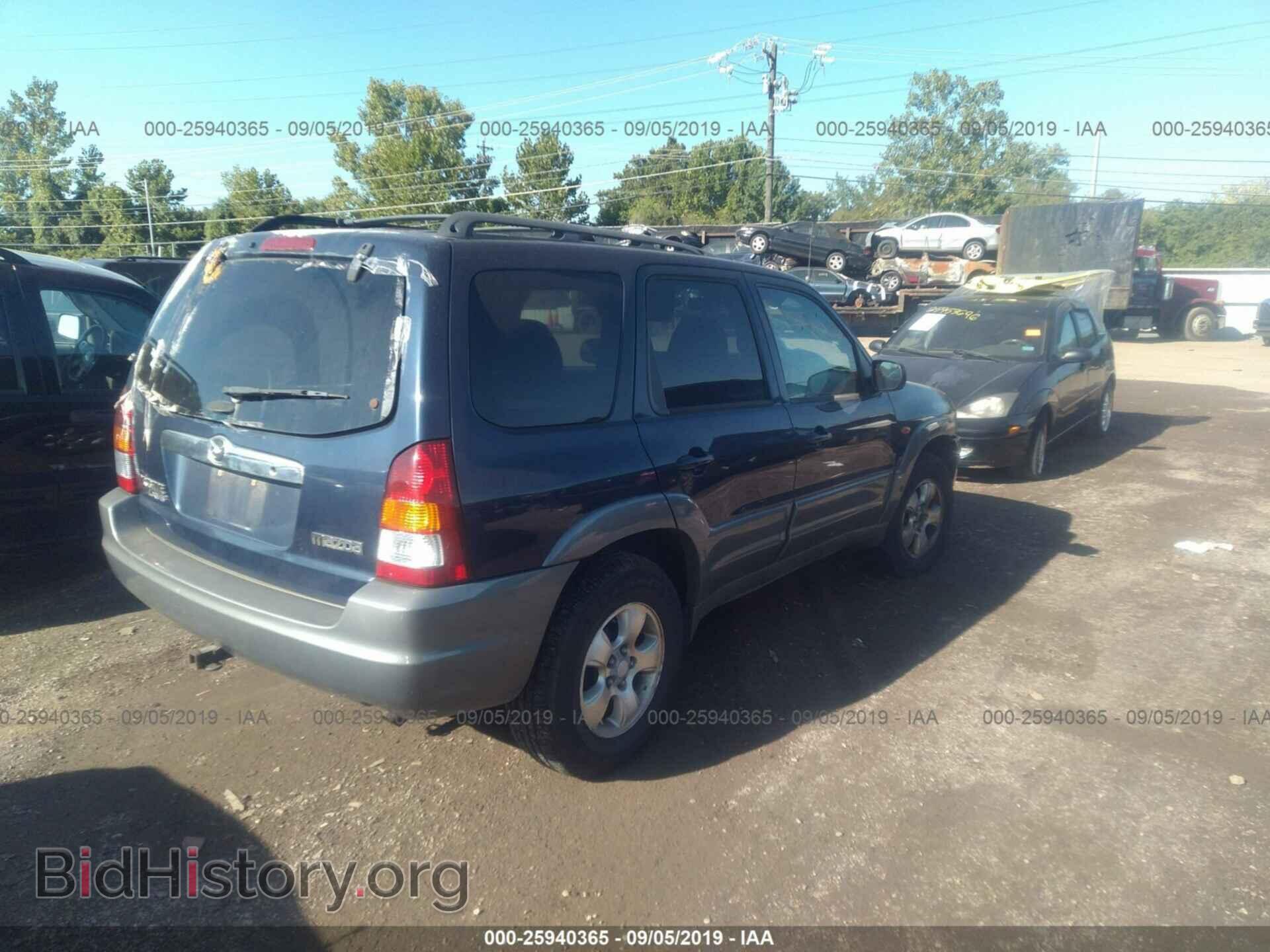 2002 MAZDA TRIBUTE - VIN: 4F2YU08182KM54038 - Фото 4