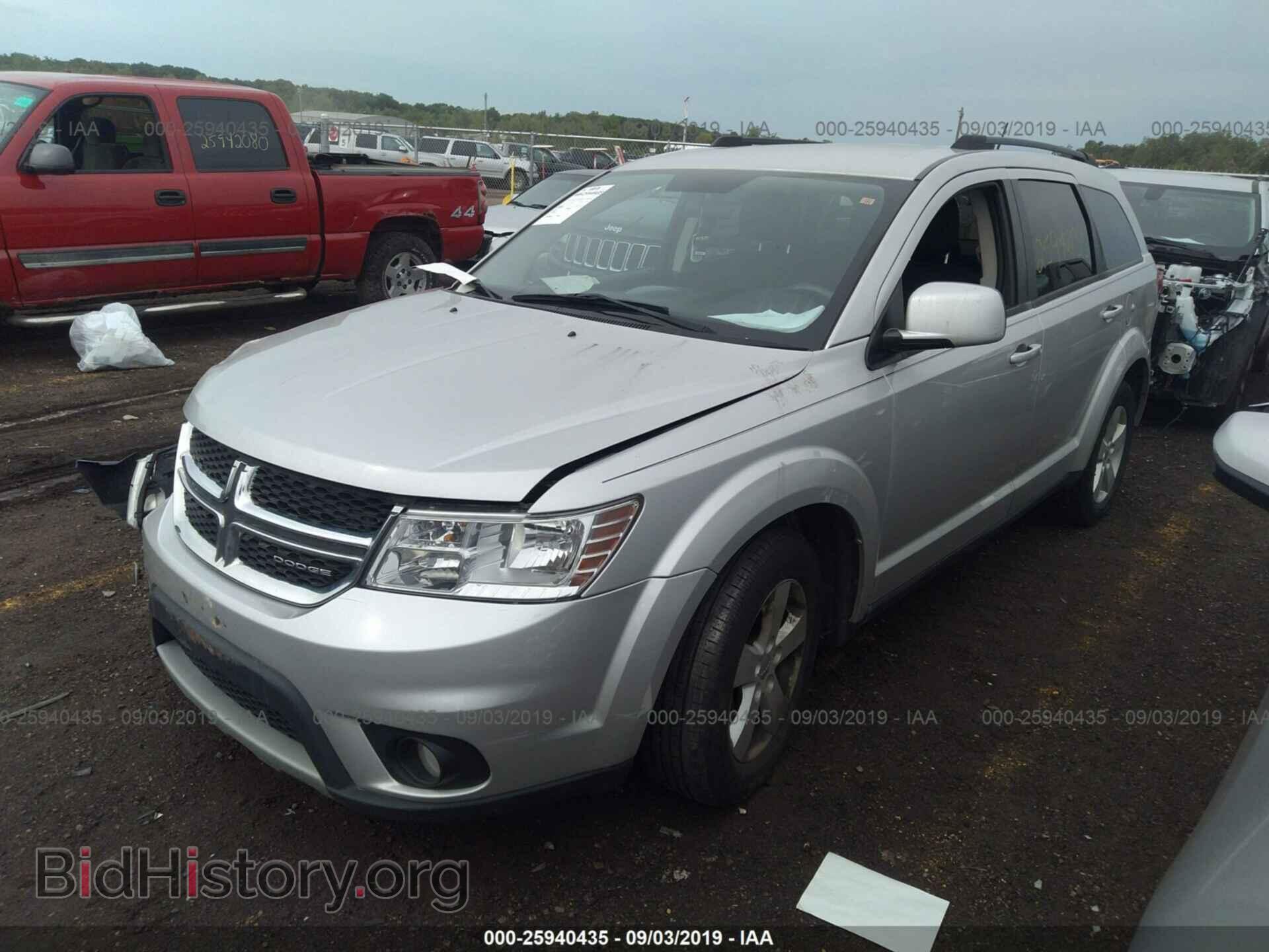 2012 DODGE JOURNEY - VIN: 3C4PDCBG0CT180375 - Фото 2