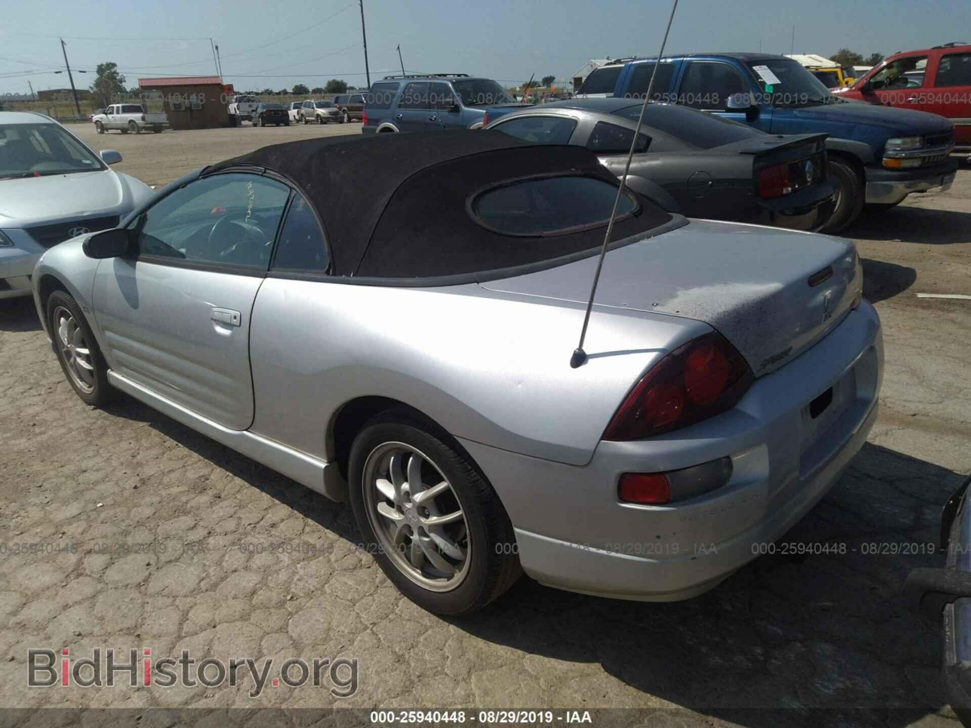 2002 MITSUBISHI ECLIPSE - VIN: 4A3AE85H22E063087 - Photo 3