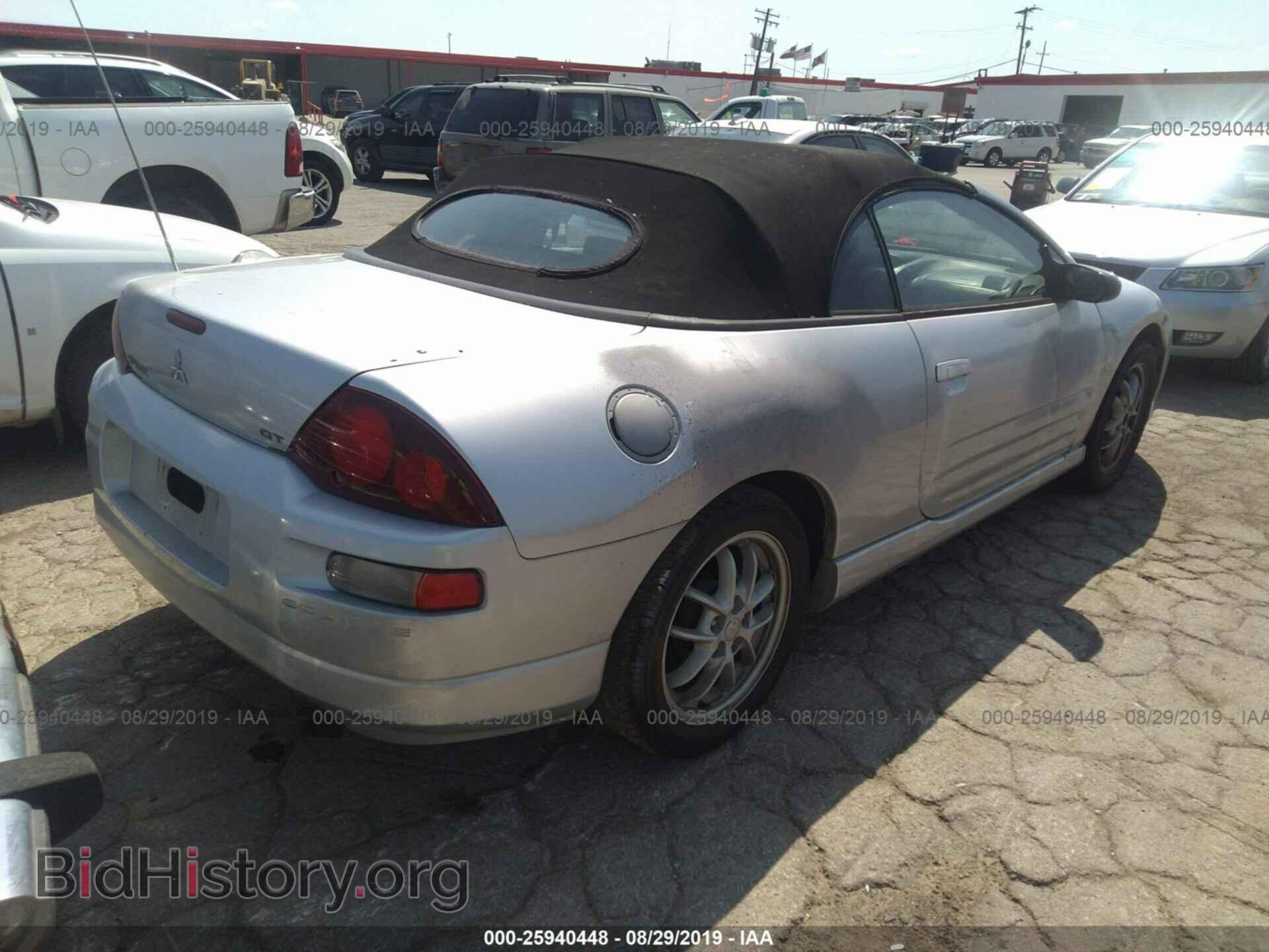 2002 MITSUBISHI ECLIPSE - VIN: 4A3AE85H22E063087 - Photo 4
