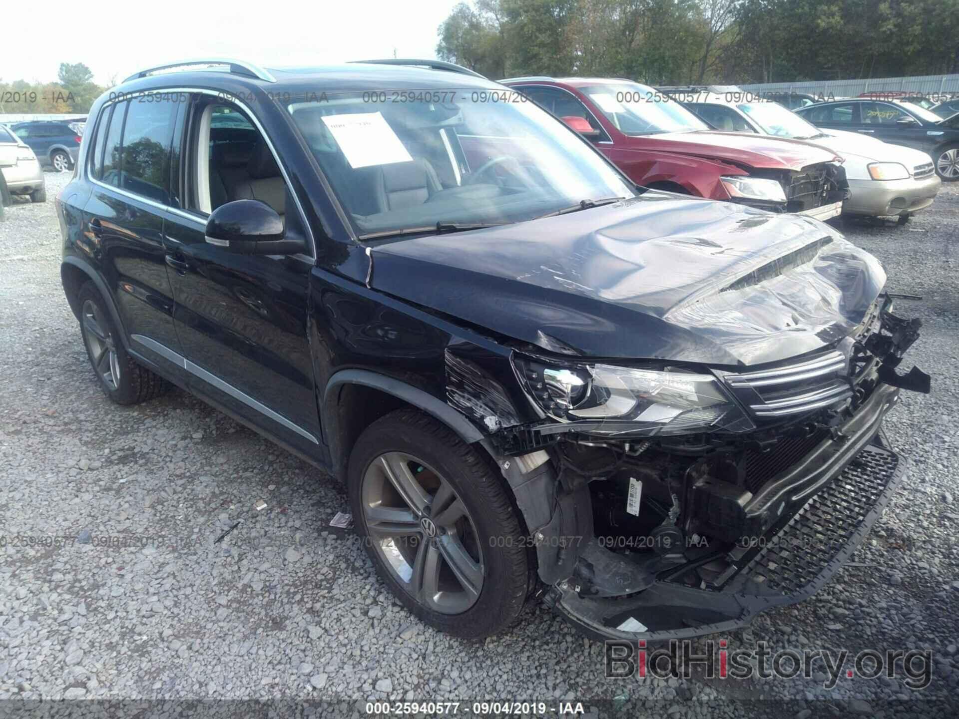 Photo WVGUV7AX8HK011492 - VOLKSWAGEN TIGUAN 2017