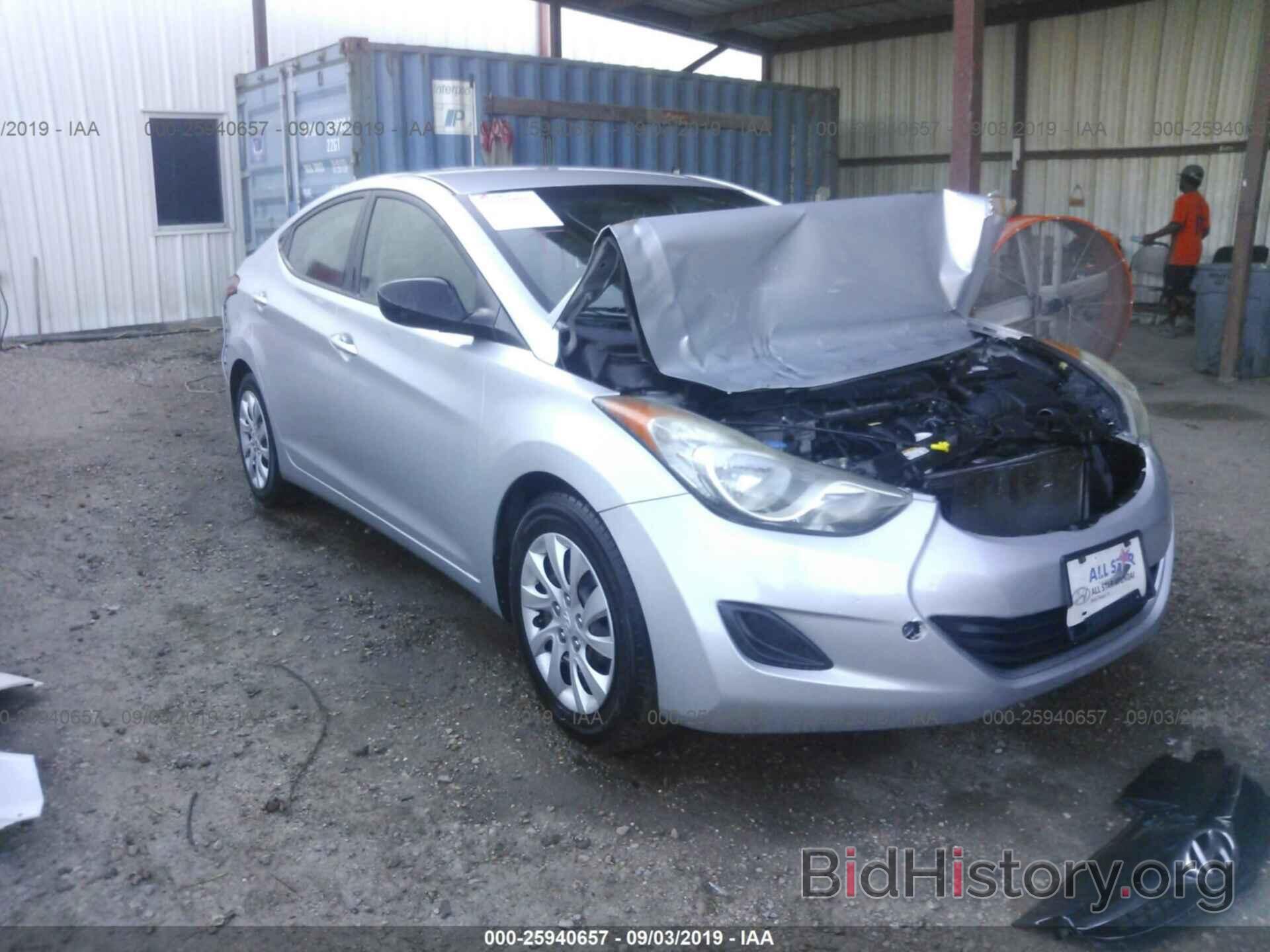 Photo 5NPDH4AE0BH058790 - HYUNDAI ELANTRA 2011