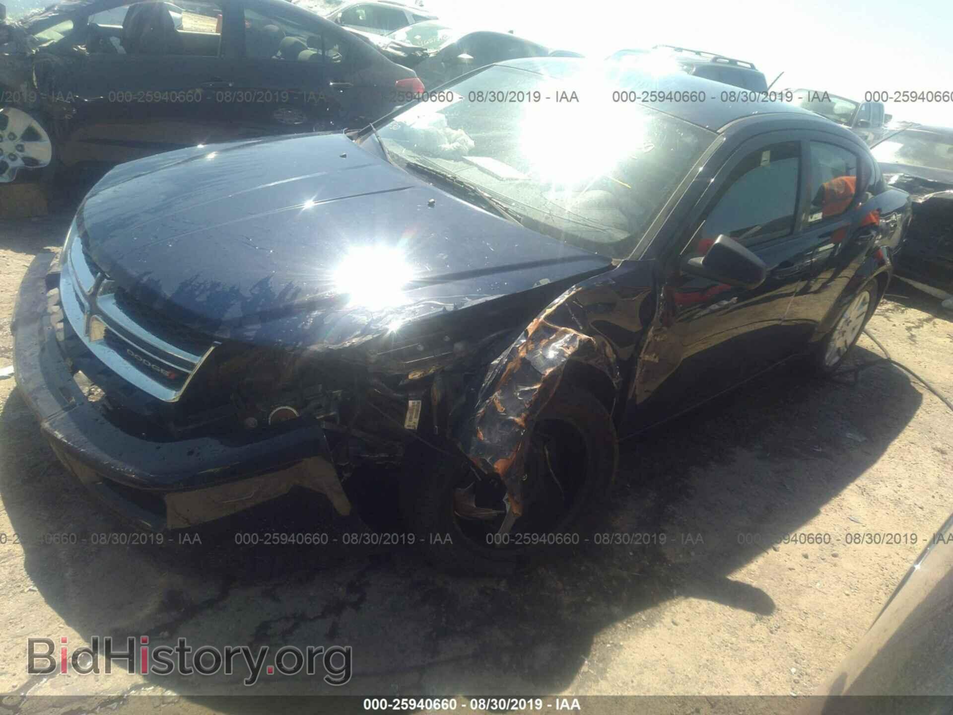 2013 DODGE AVENGER - VIN: 1C3CDZAB8DN628116 - Photo 2