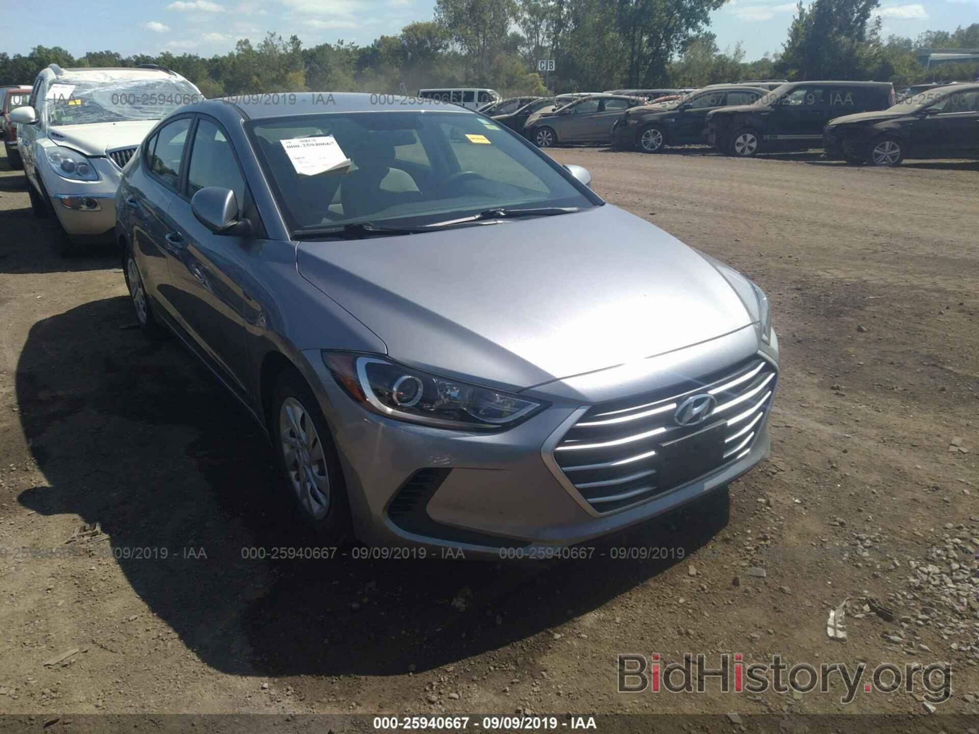 Photo 5NPD74LF8HH054729 - HYUNDAI ELANTRA 2017