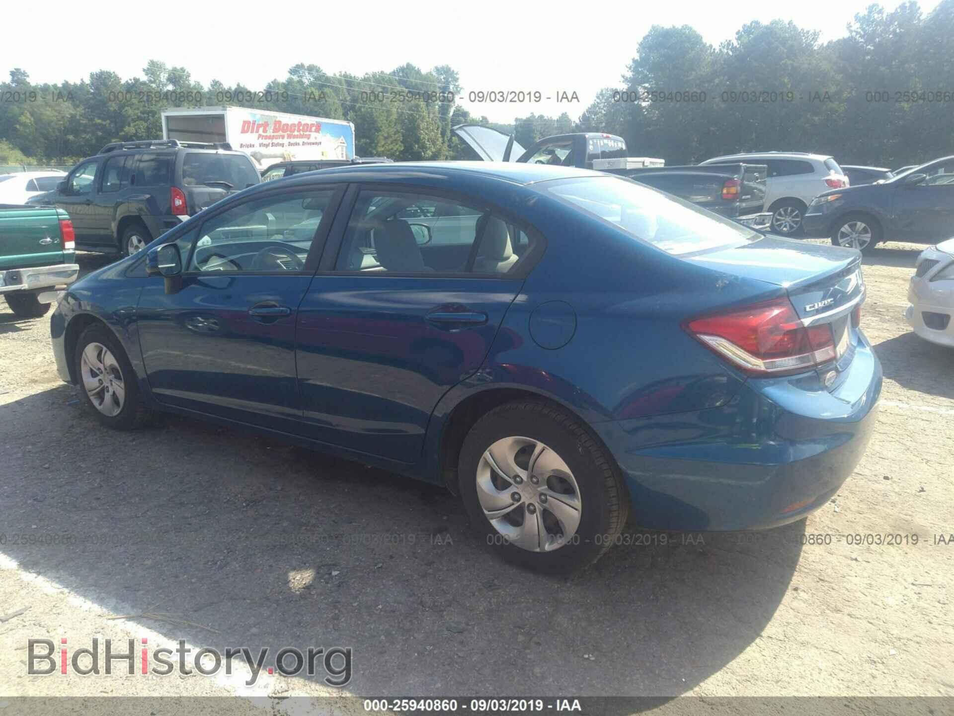 2013 HONDA CIVIC - VIN: 2HGFB2F58DH529461 - Фото 3