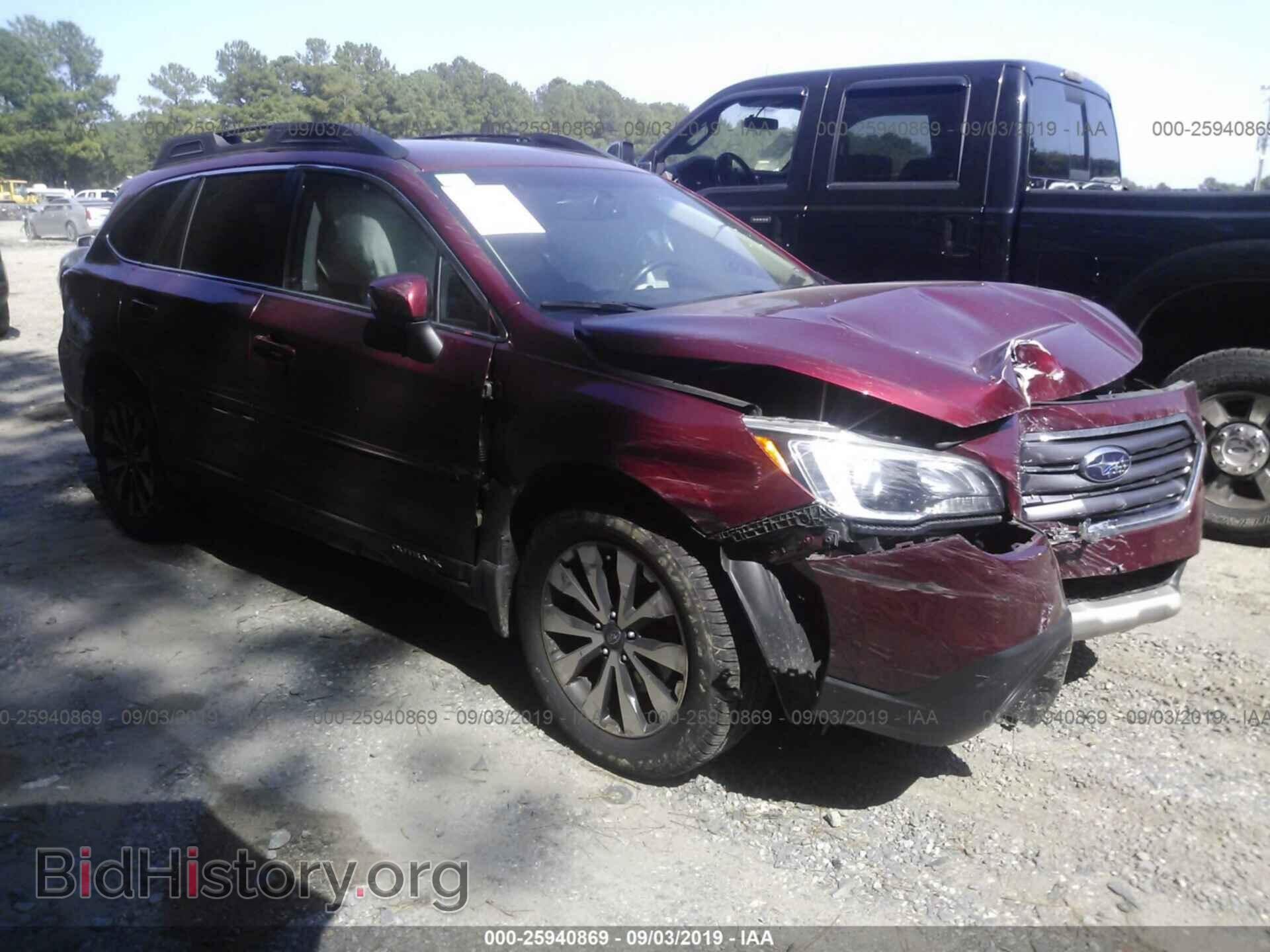 Photo 4S4BSAKCXH3292309 - SUBARU OUTBACK 2017