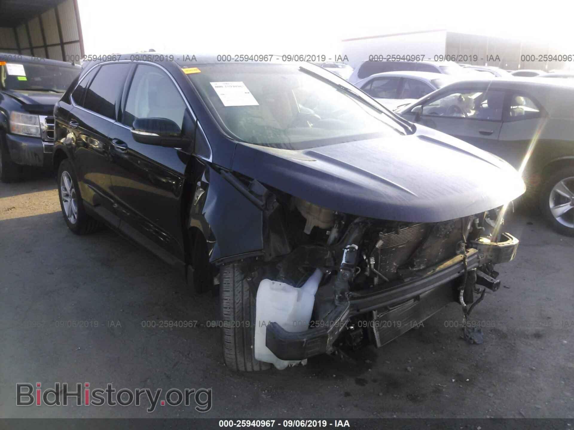 Фотография 2FMTK3K92FBB28683 - FORD EDGE 2015