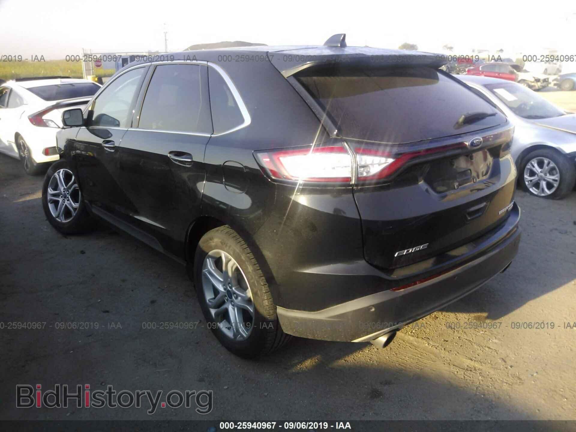 2015 FORD EDGE - VIN: 2FMTK3K92FBB28683 - Фото 3