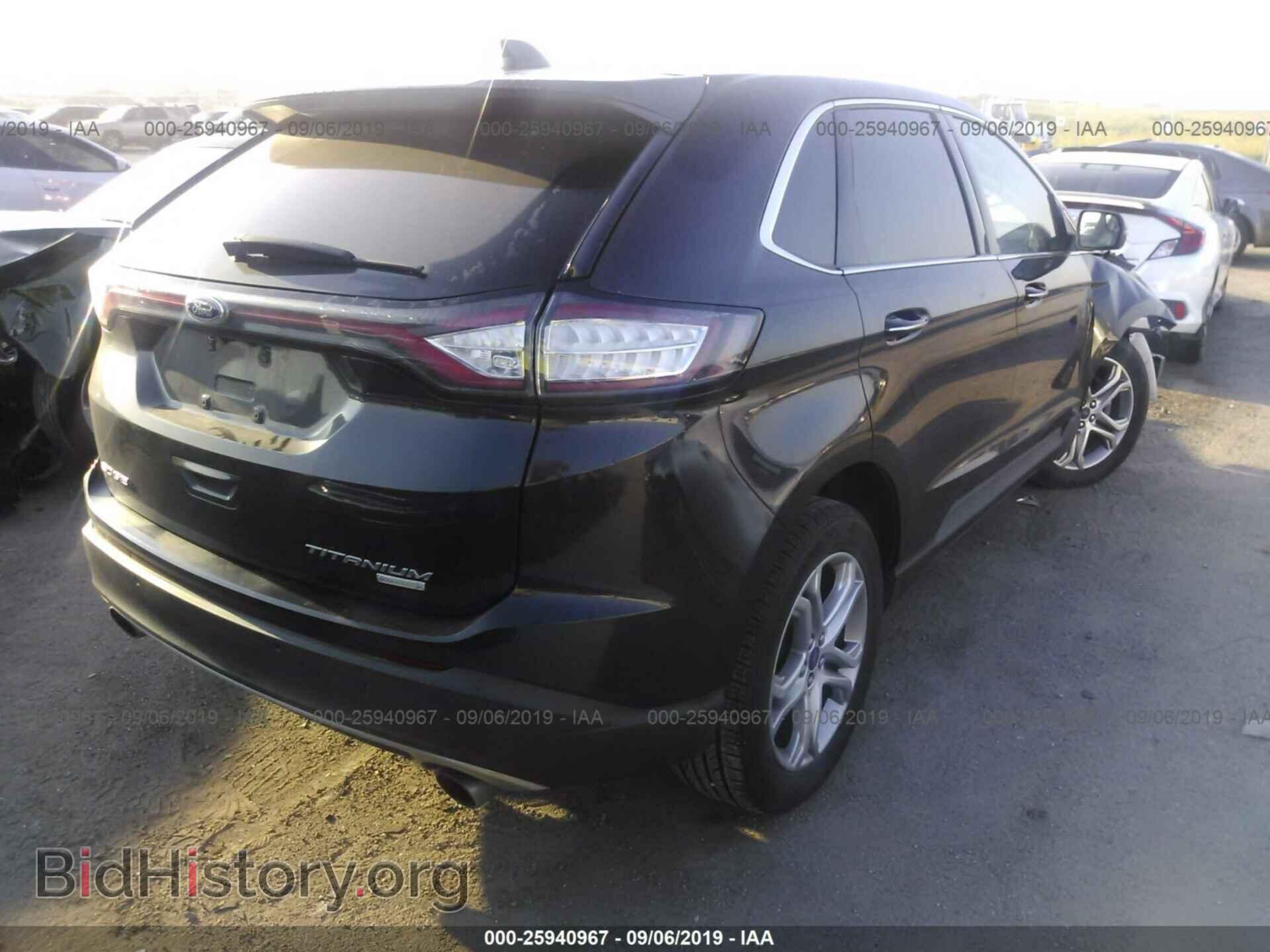 2015 FORD EDGE - VIN: 2FMTK3K92FBB28683 - Фото 4